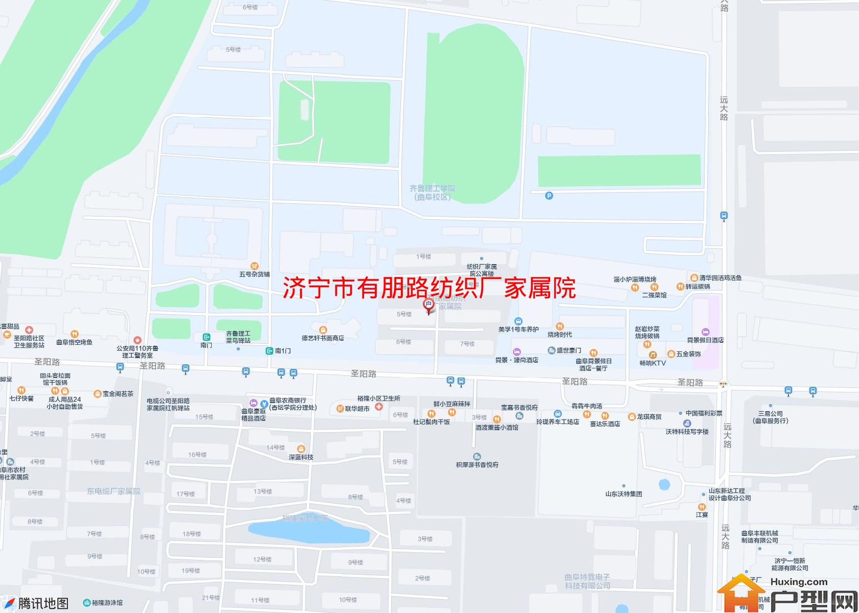 有朋路纺织厂家属院小区 - 户型网