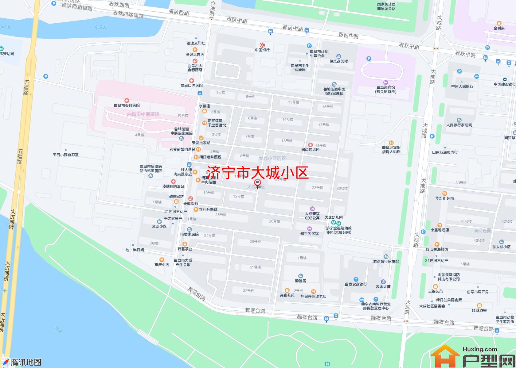 大城小区小区 - 户型网