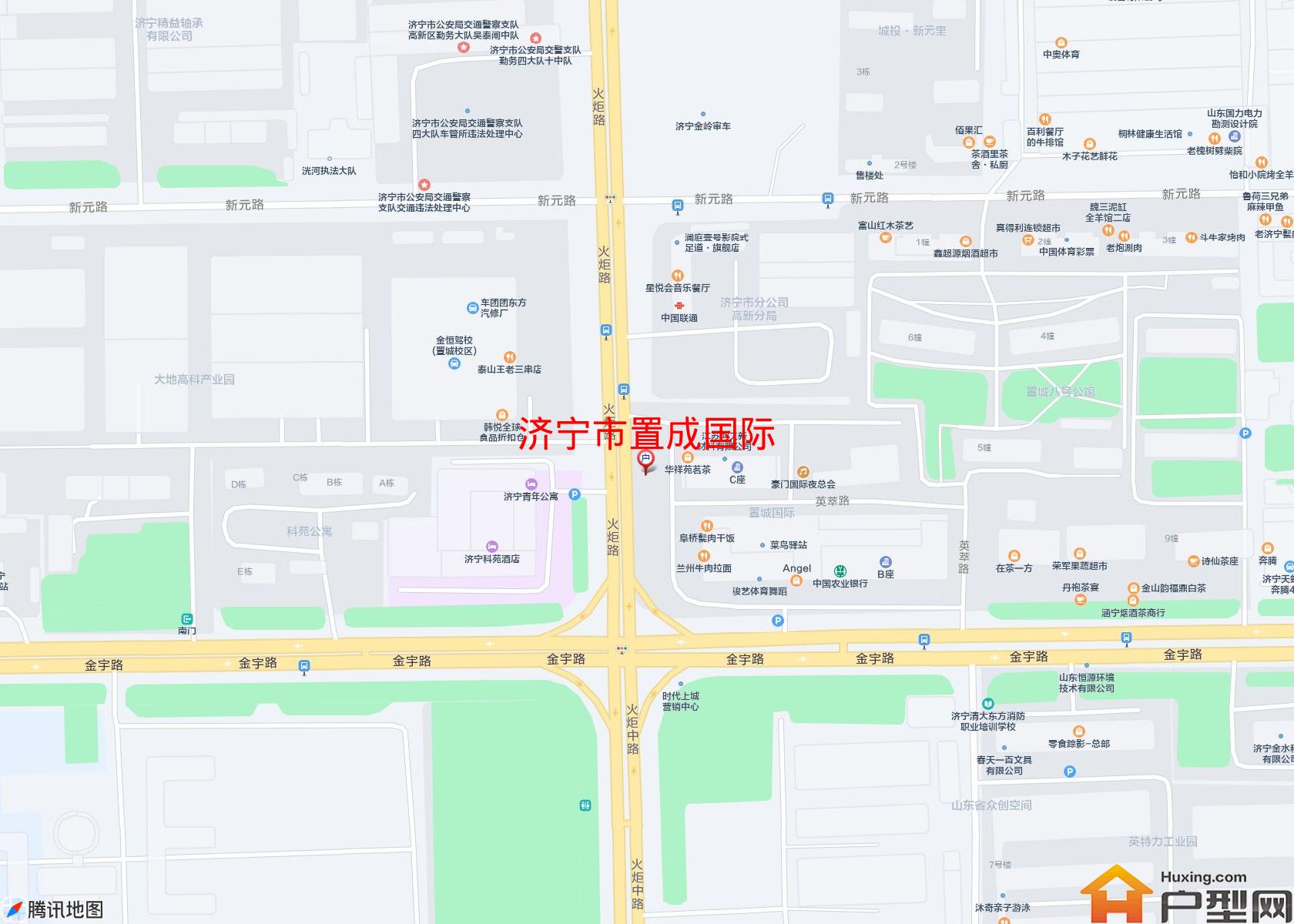 置成国际小区 - 户型网