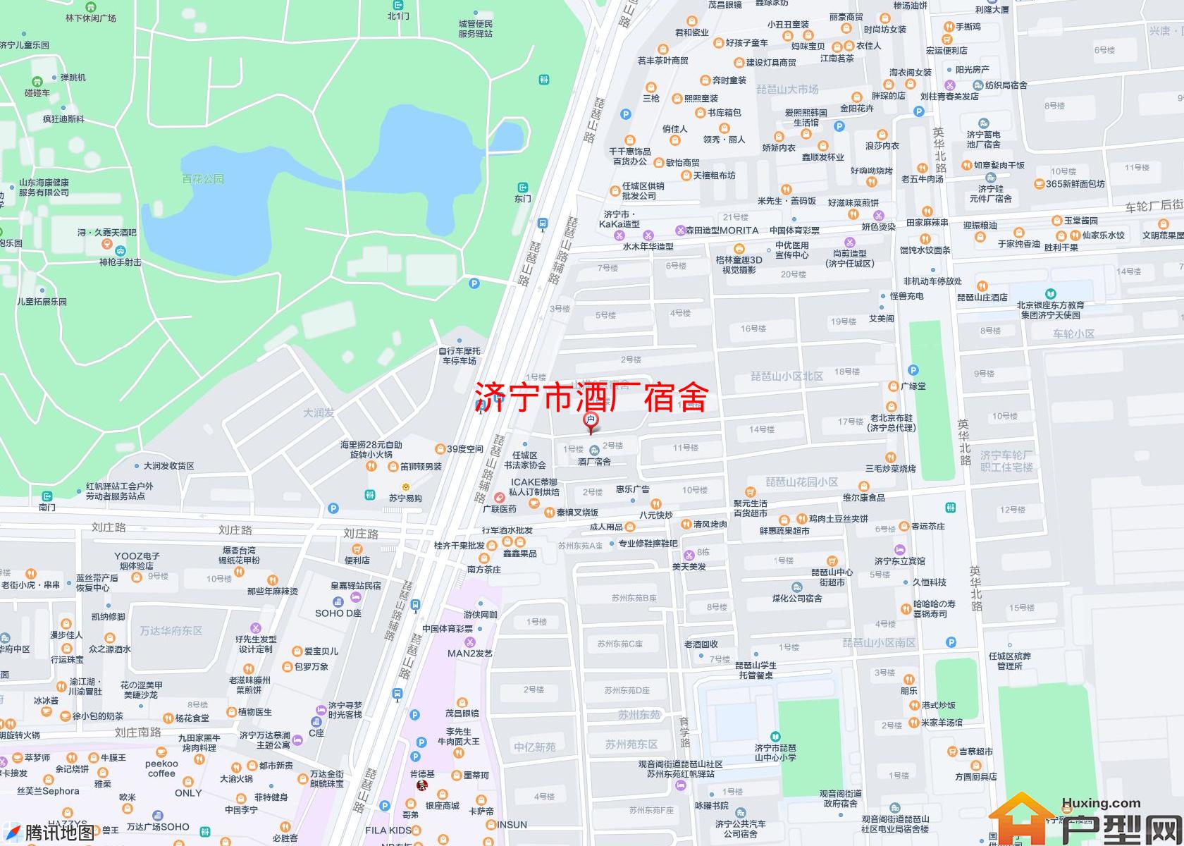 酒厂宿舍小区 - 户型网