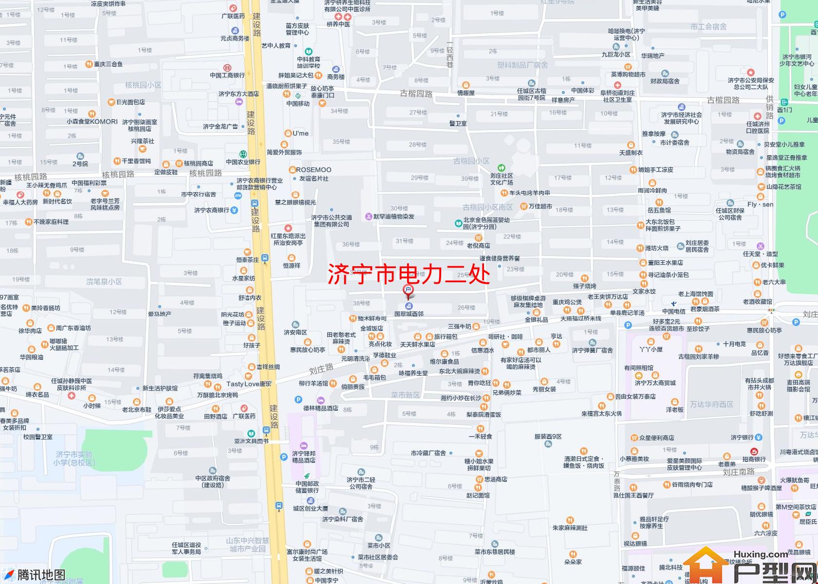 电力二处小区 - 户型网