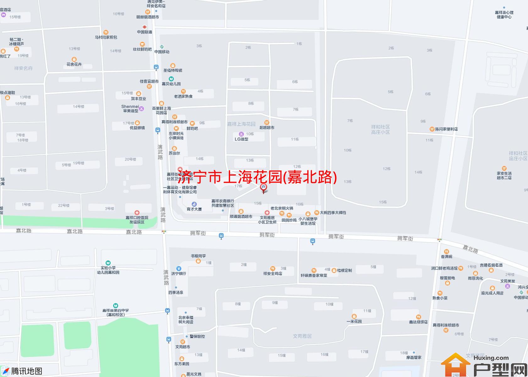 上海花园(嘉北路)小区 - 户型网