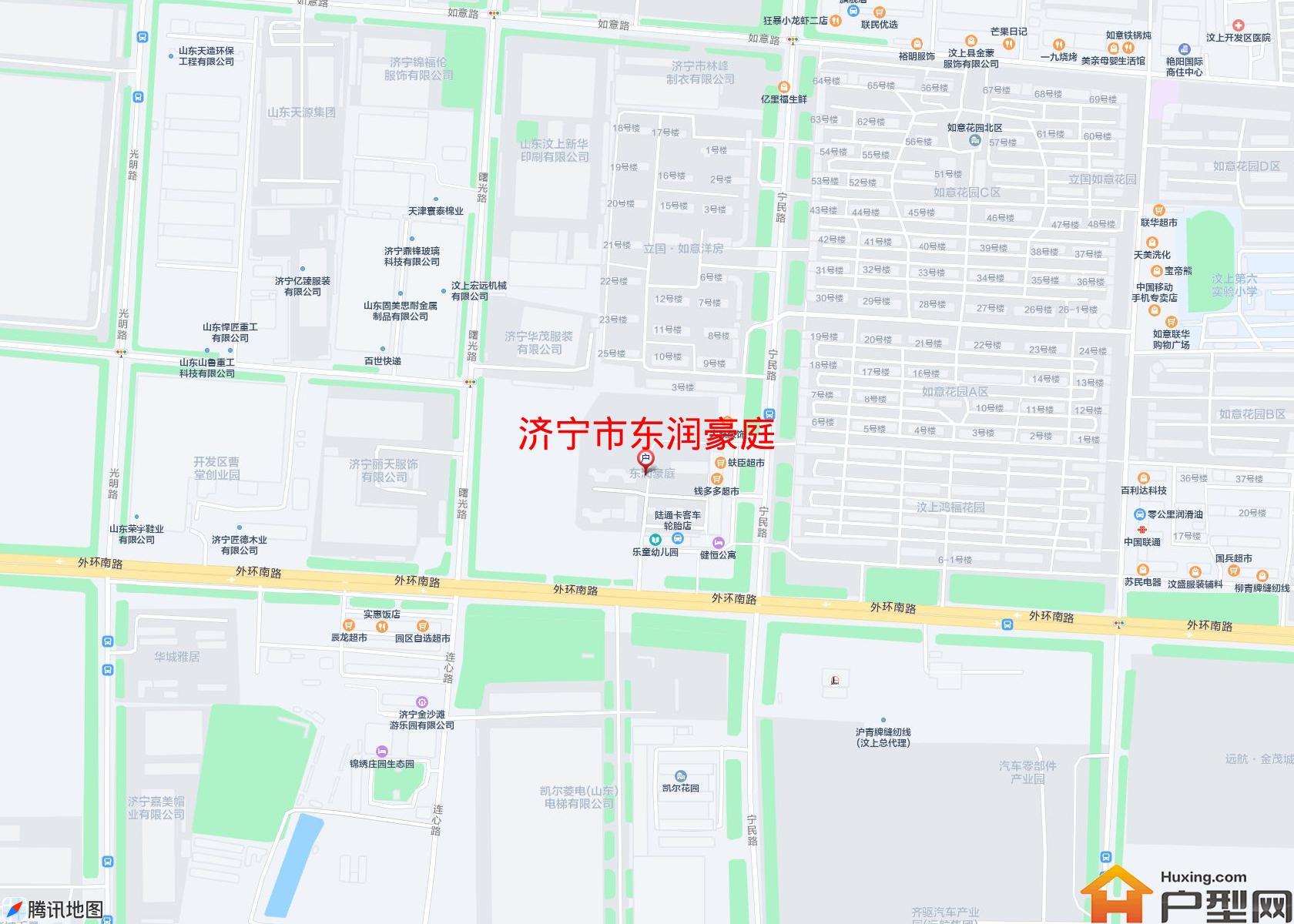 东润豪庭小区 - 户型网