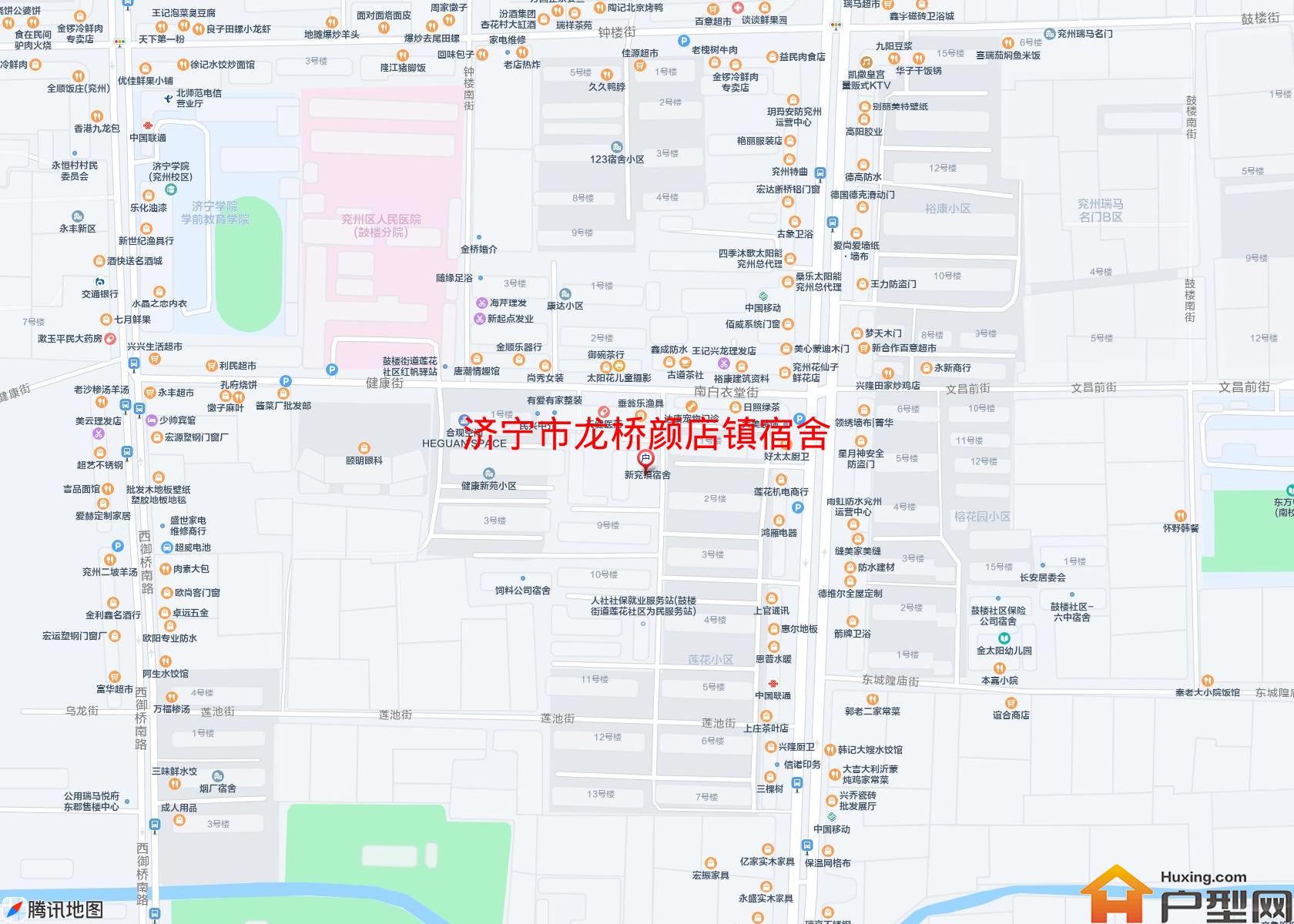 龙桥颜店镇宿舍小区 - 户型网