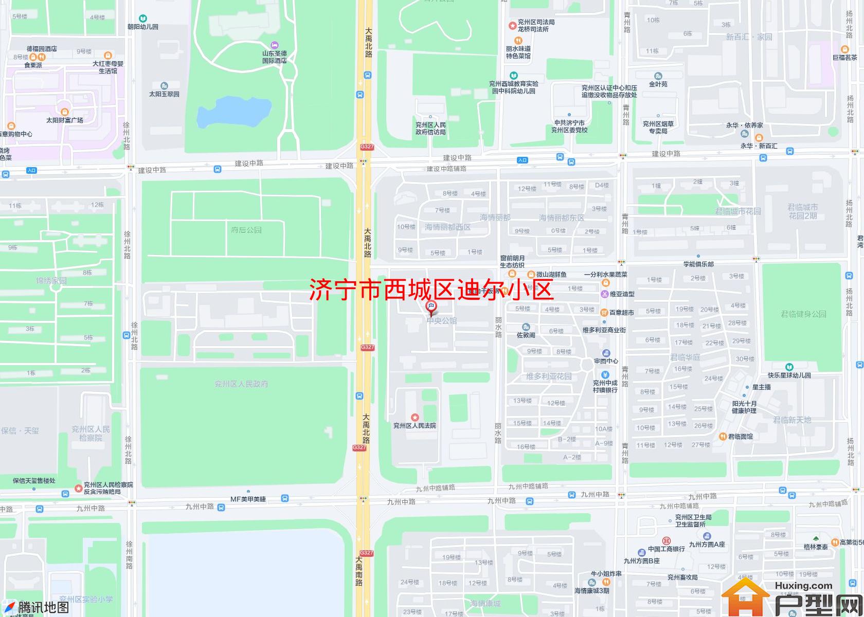 西城区迪尔小区小区 - 户型网