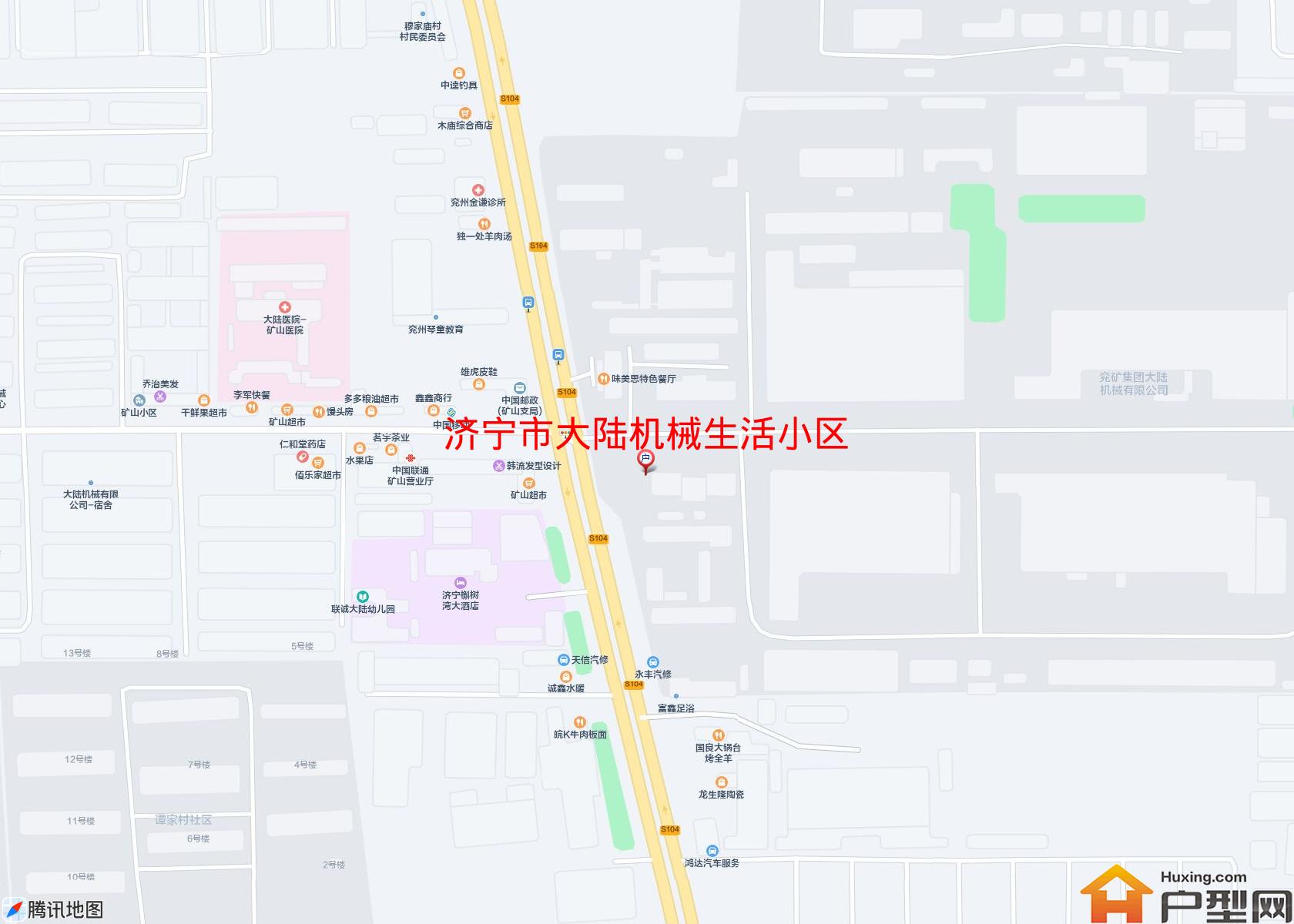 大陆机械生活小区小区 - 户型网