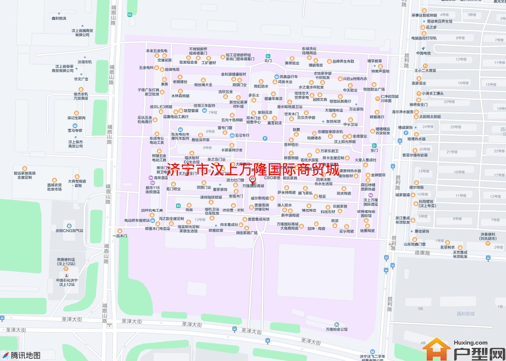 汶上万隆国际商贸城小区 - 户型网