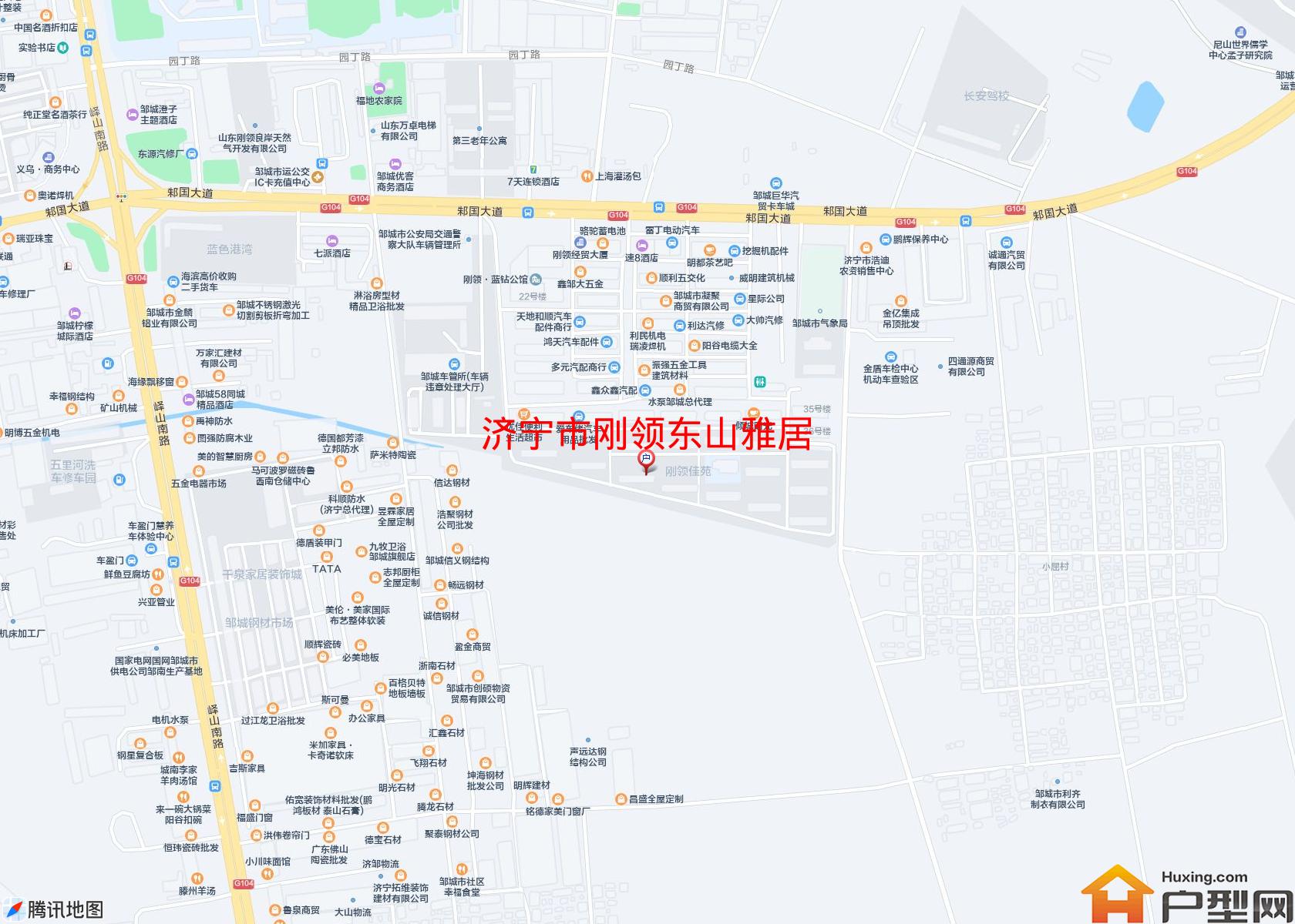 刚领东山雅居小区 - 户型网