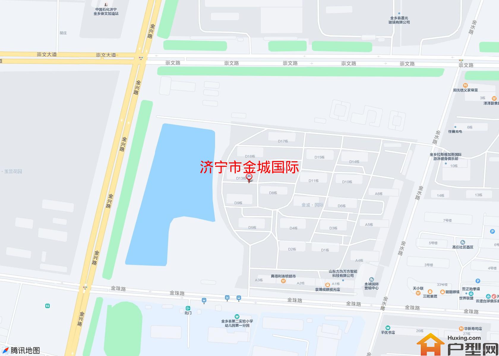 金城国际小区 - 户型网