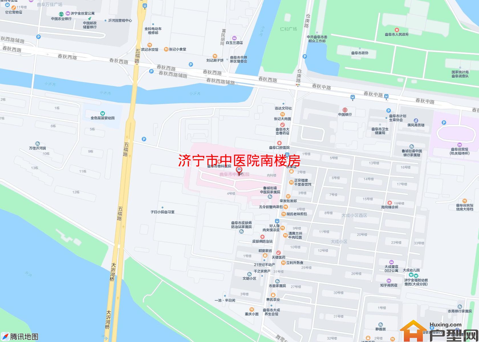 中医院南楼房小区 - 户型网