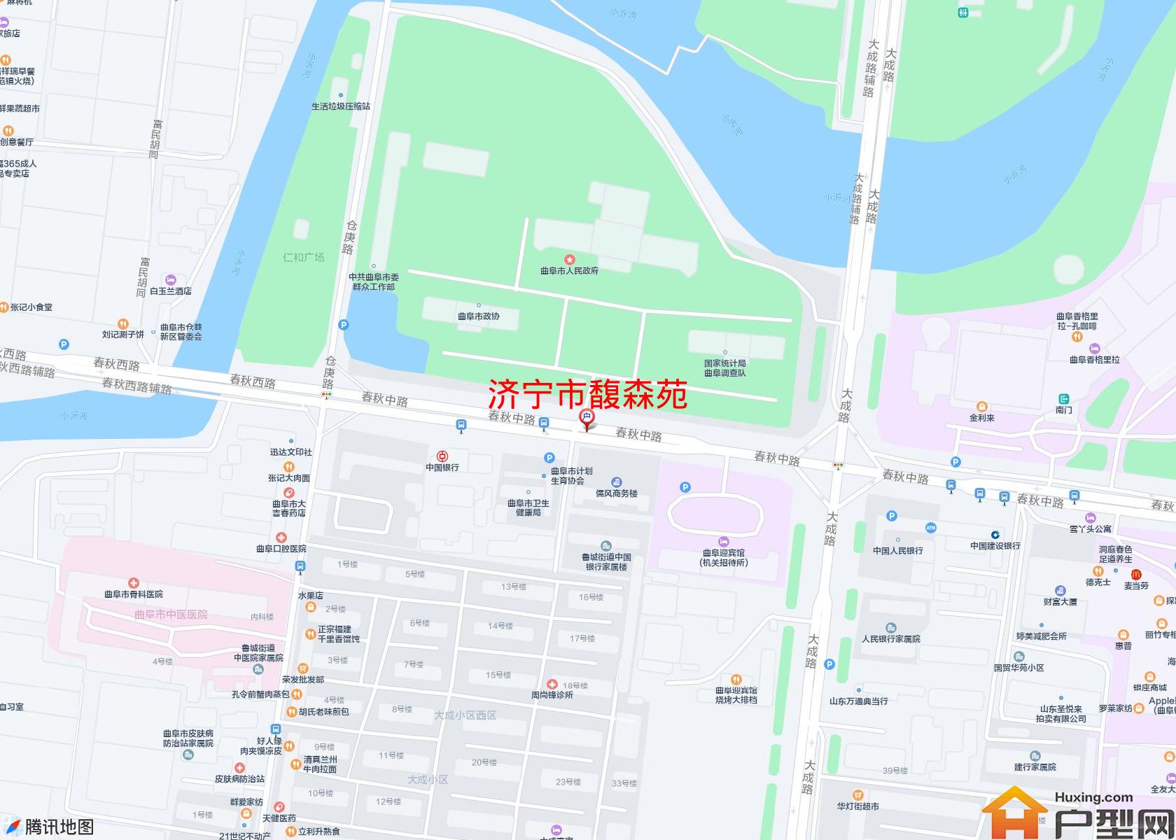 馥森苑小区 - 户型网