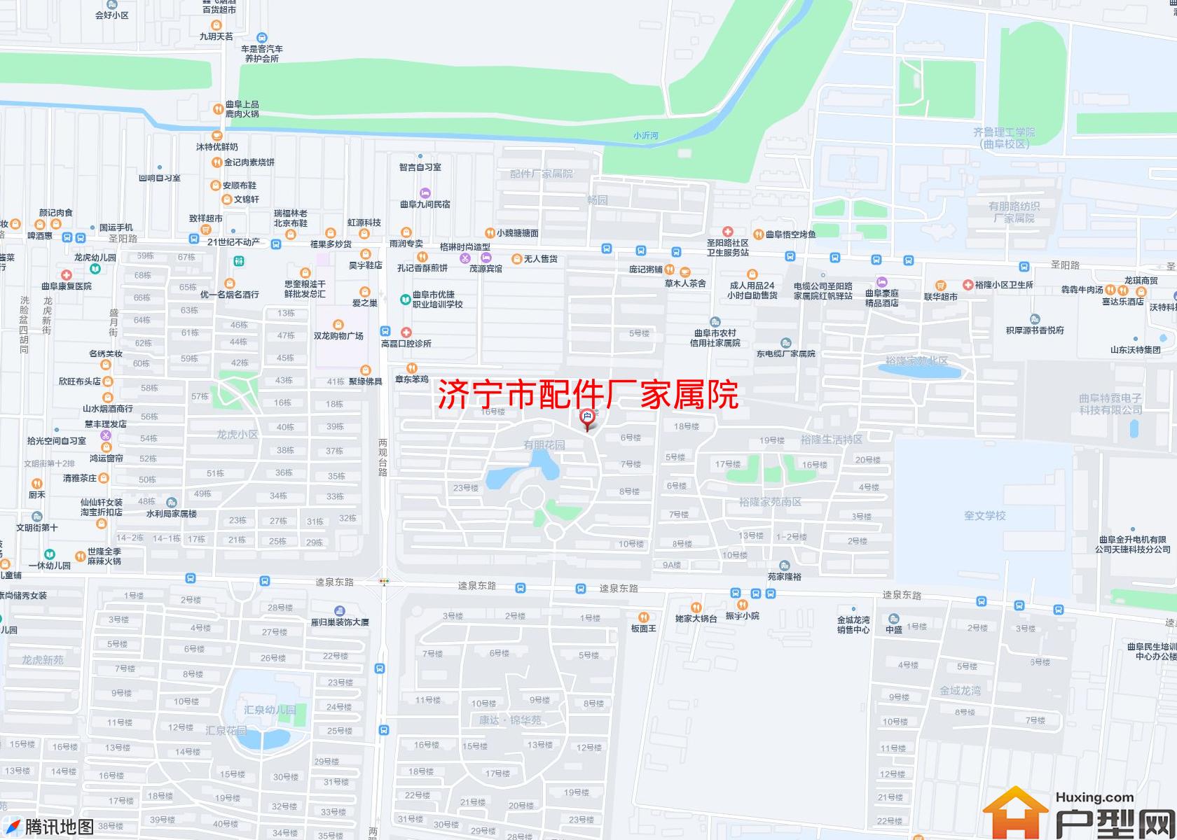 配件厂家属院小区 - 户型网