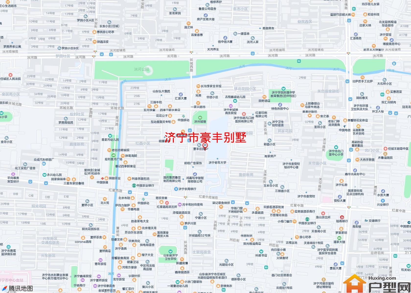 豪丰别墅小区 - 户型网