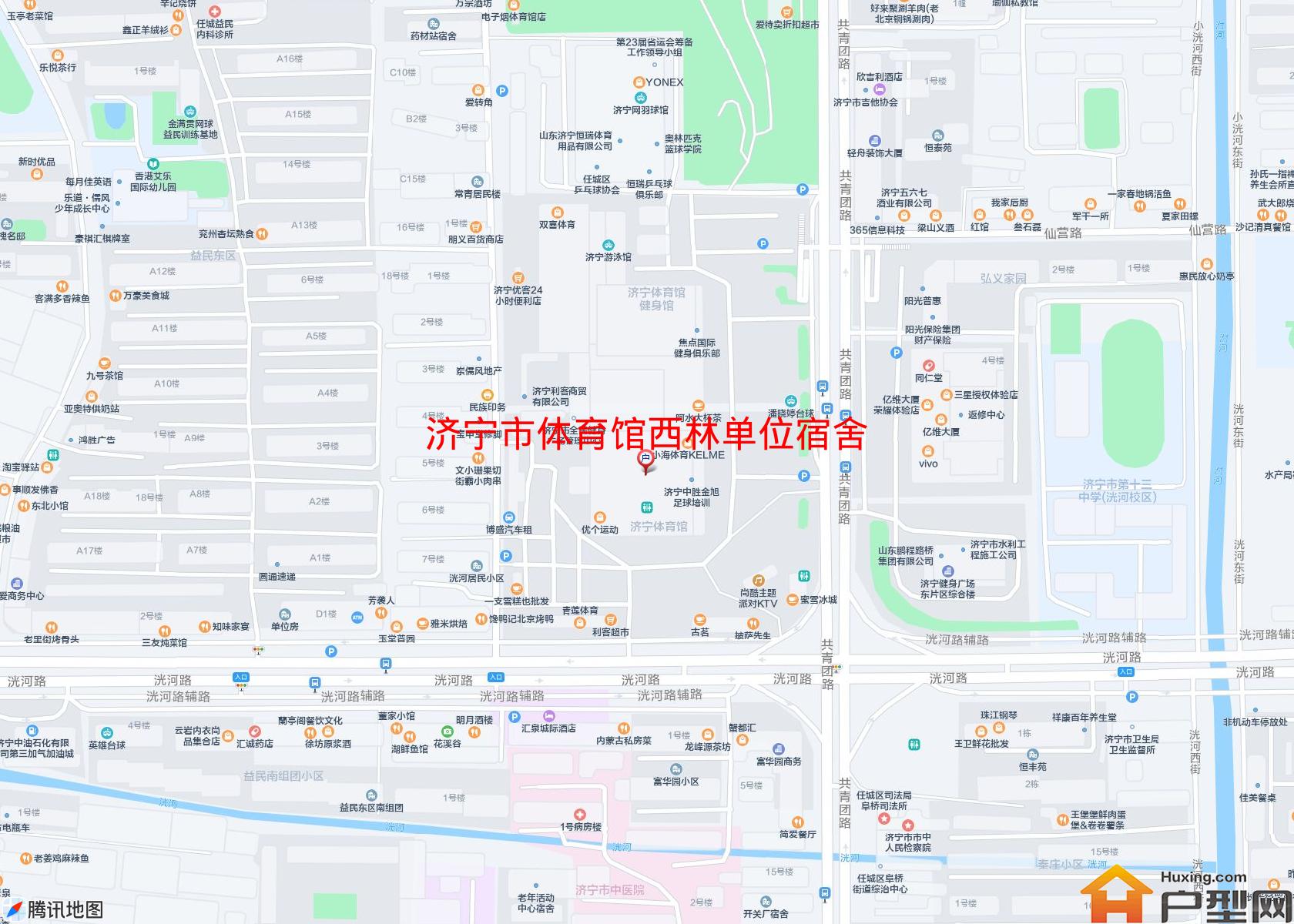 体育馆西林单位宿舍小区 - 户型网