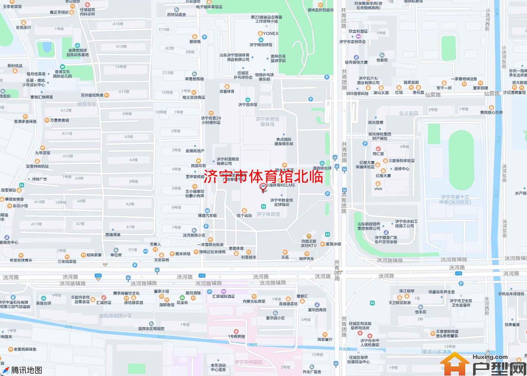 体育馆北临小区 - 户型网