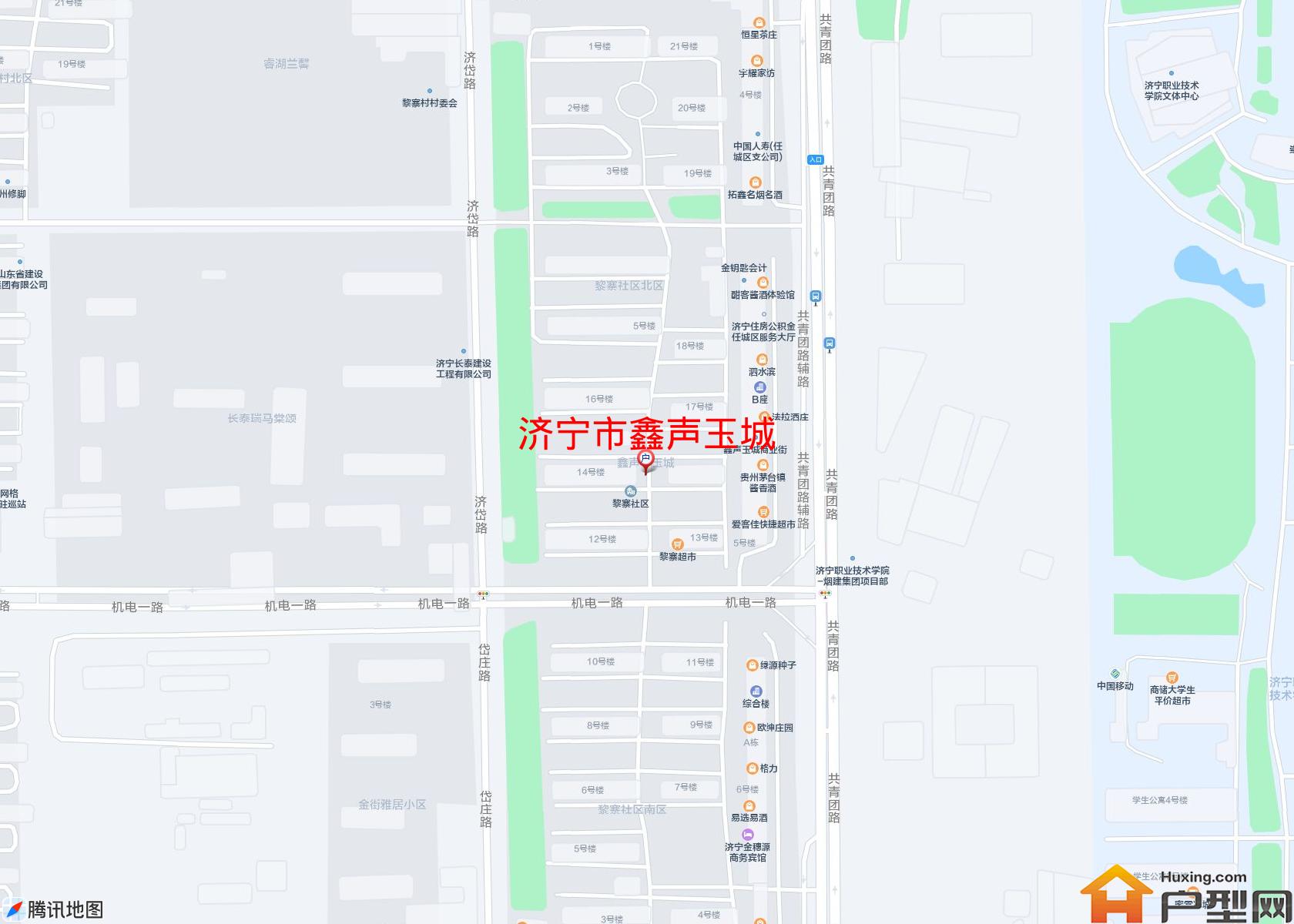 鑫声玉城小区 - 户型网