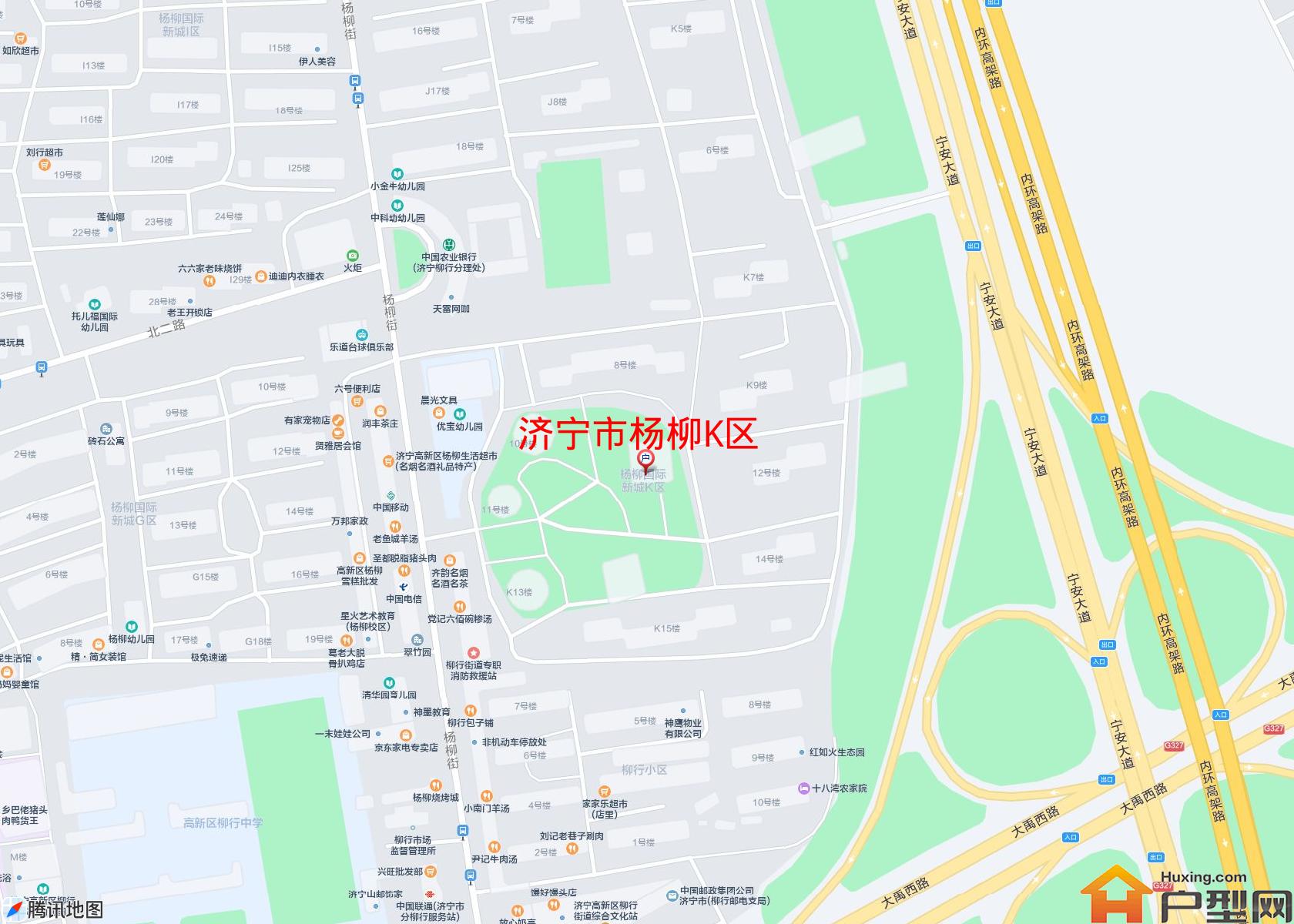 杨柳K区小区 - 户型网