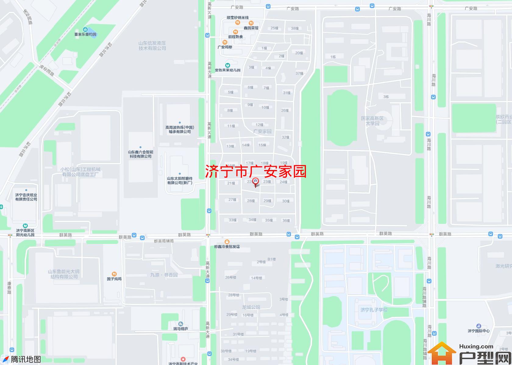 广安家园小区 - 户型网