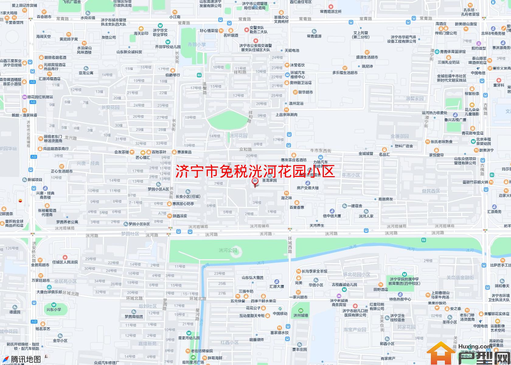 免税洸河花园小区小区 - 户型网