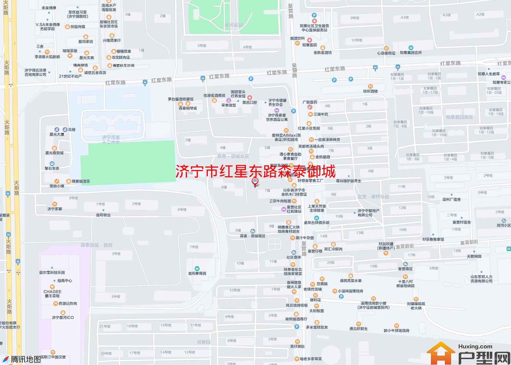红星东路森泰御城小区 - 户型网