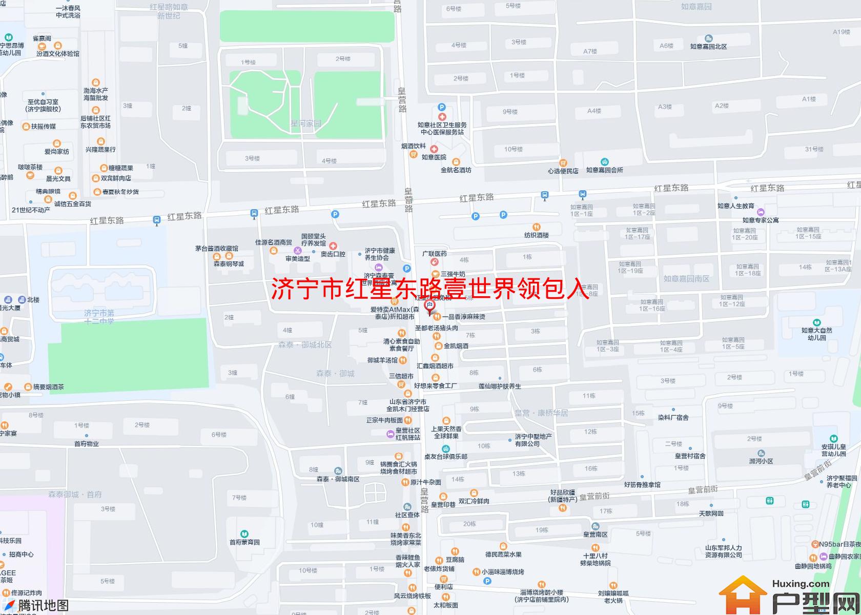 红星东路壹世界领包入小区 - 户型网
