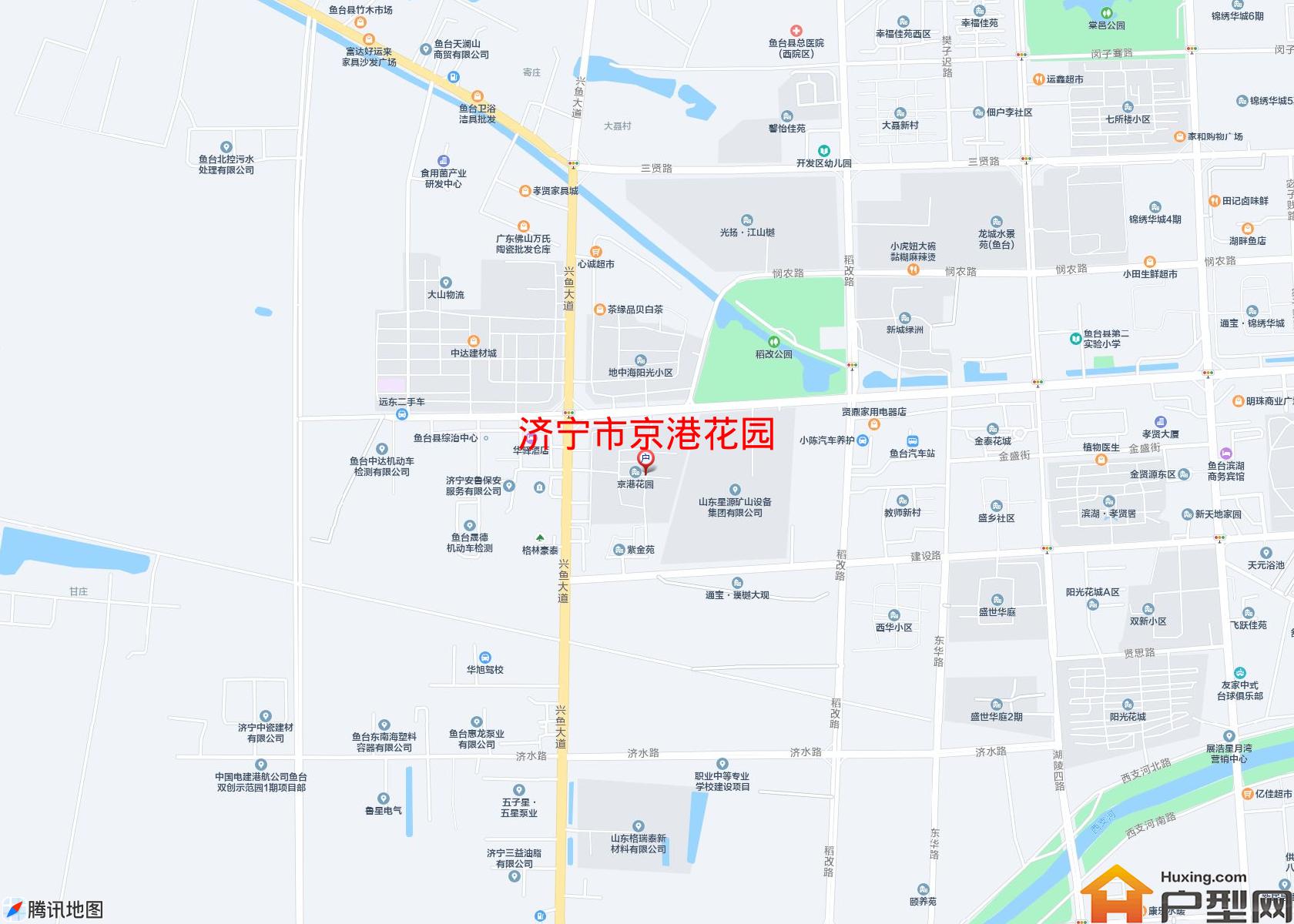 京港花园小区 - 户型网
