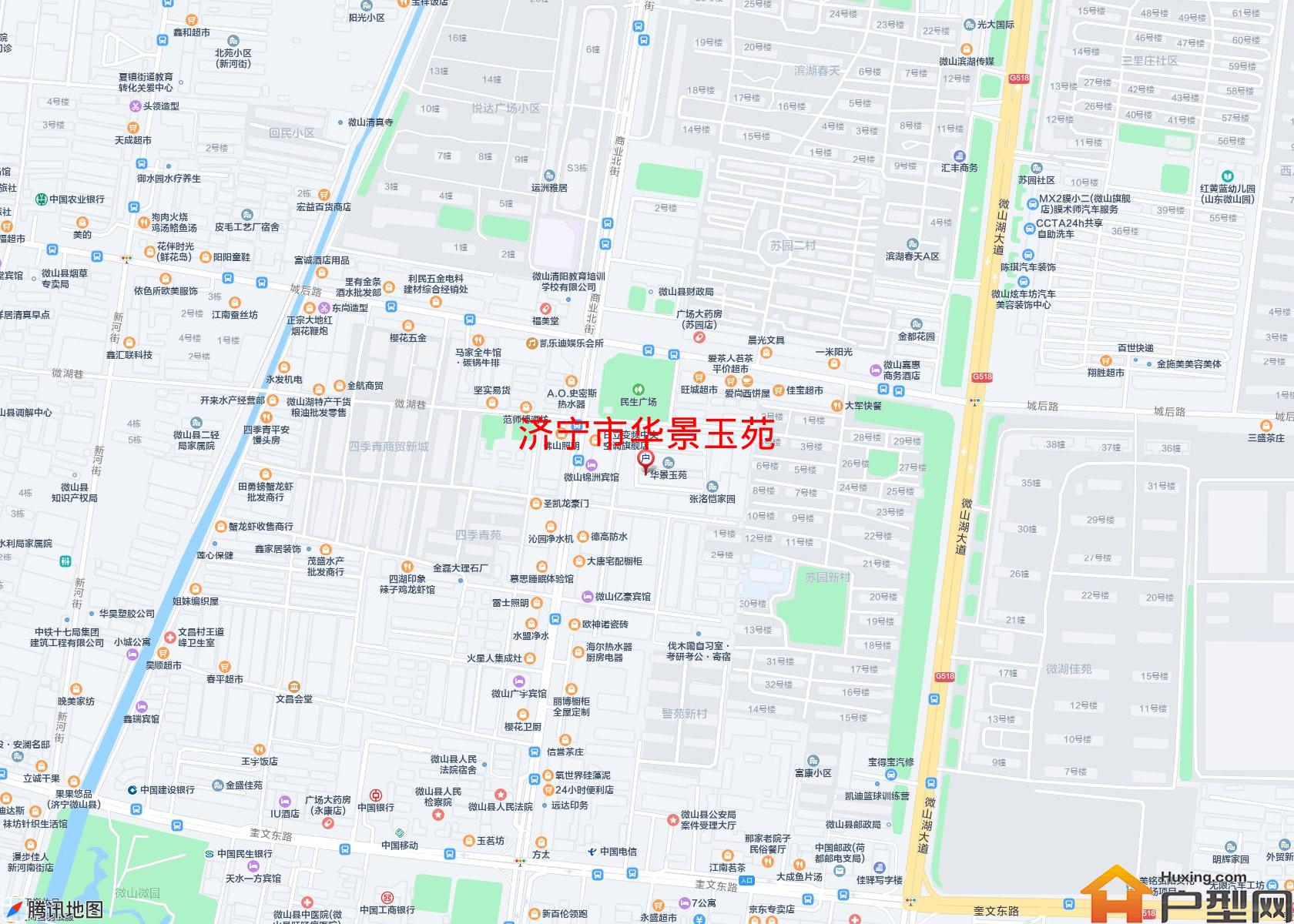 华景玉苑小区 - 户型网
