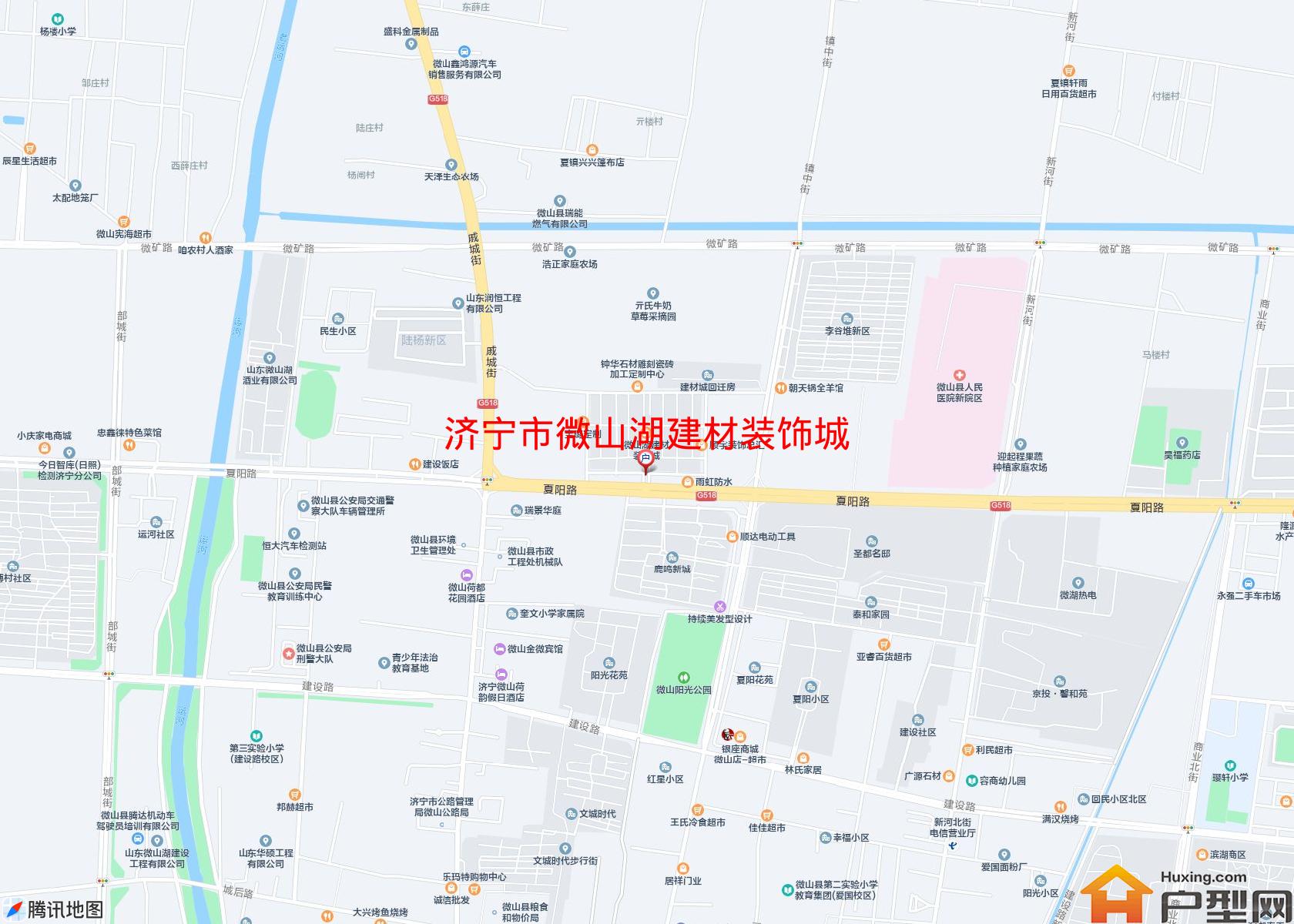 微山湖建材装饰城小区 - 户型网