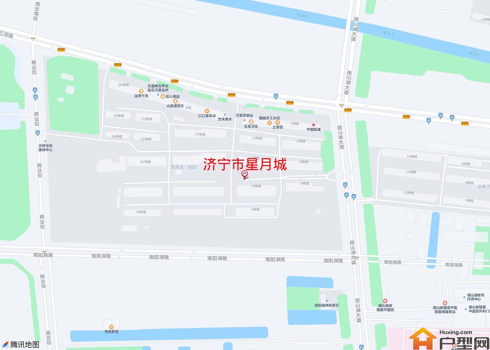 星月城小区 - 户型网