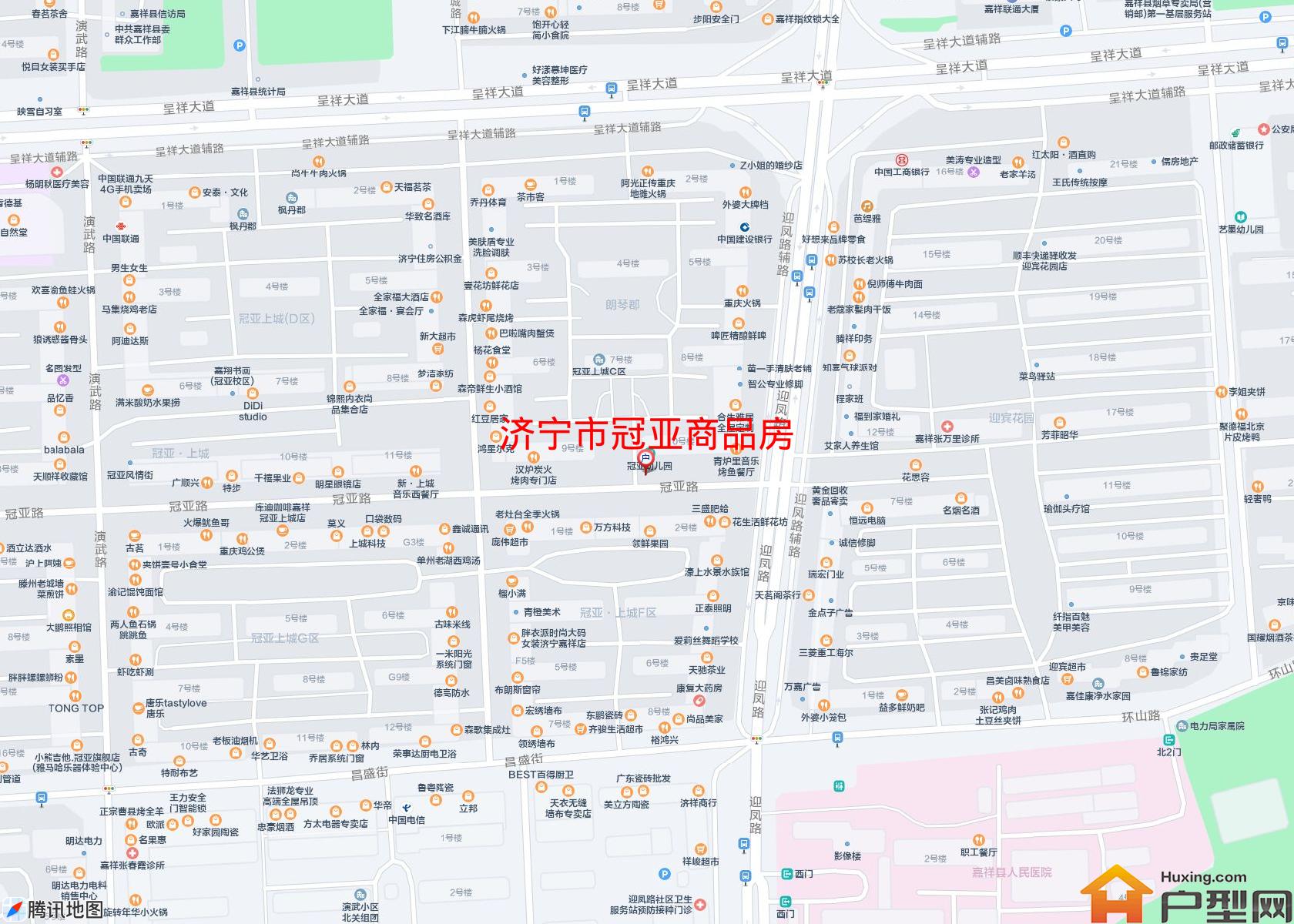 冠亚商品房小区 - 户型网