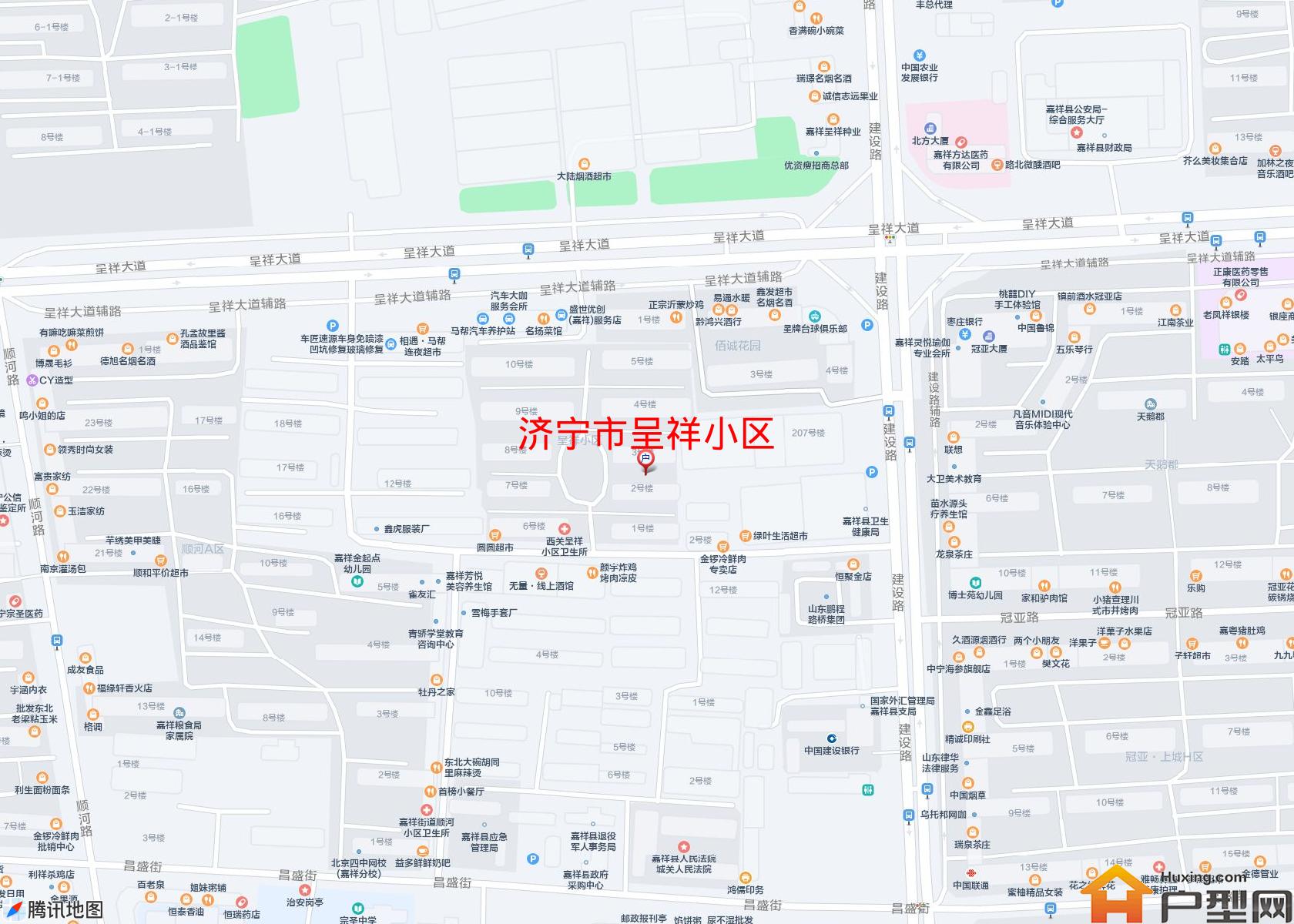 呈祥小区小区 - 户型网