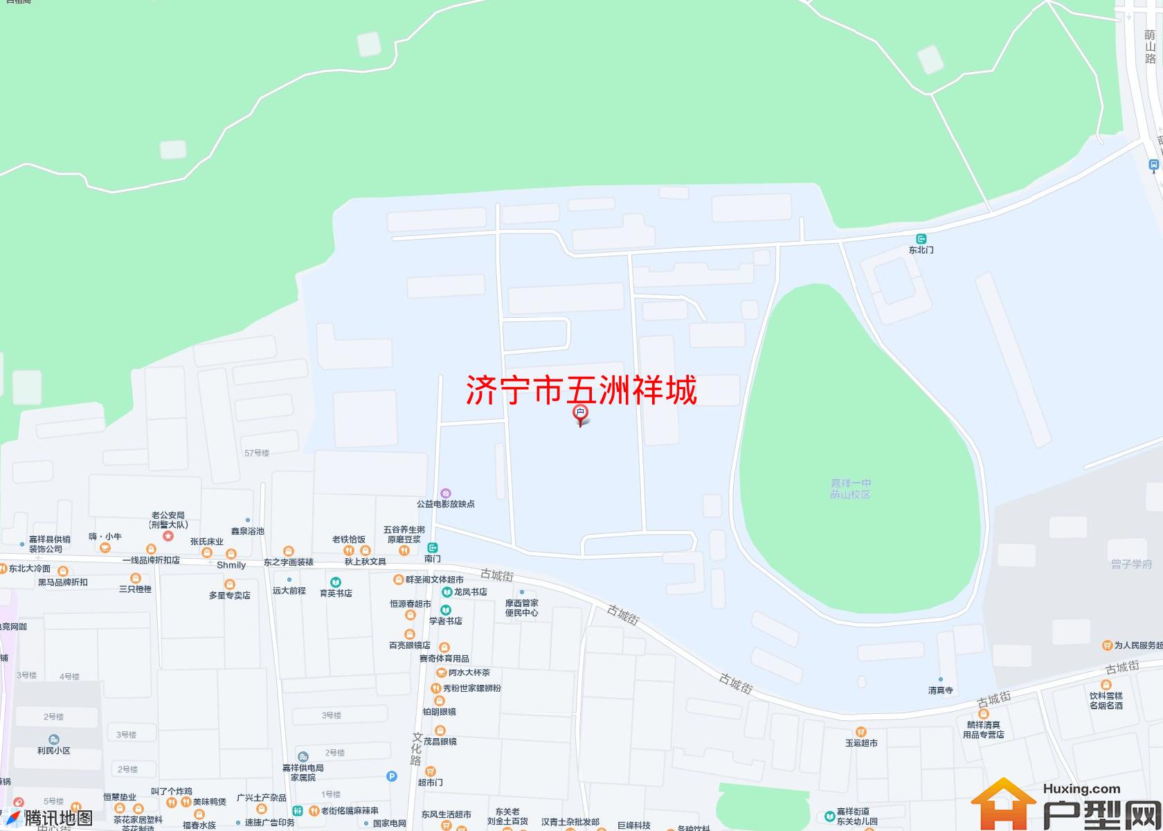 五洲祥城小区 - 户型网