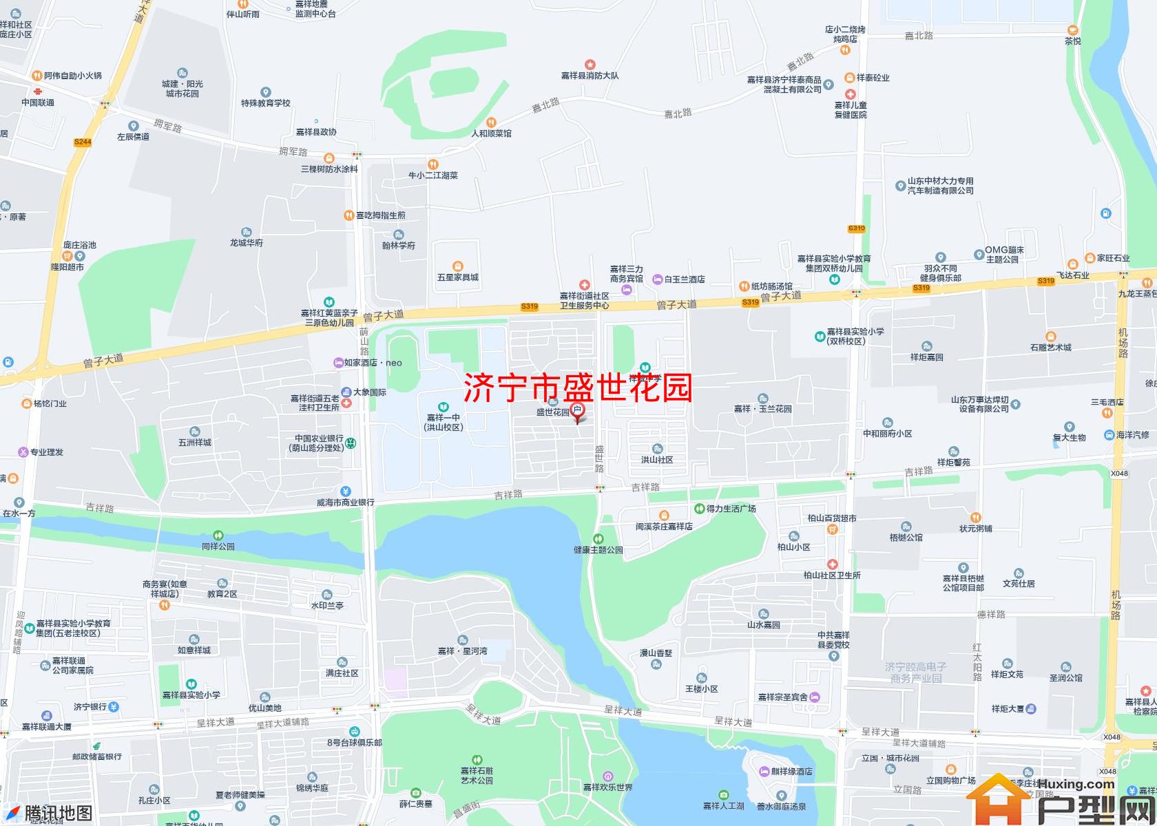 盛世花园小区 - 户型网