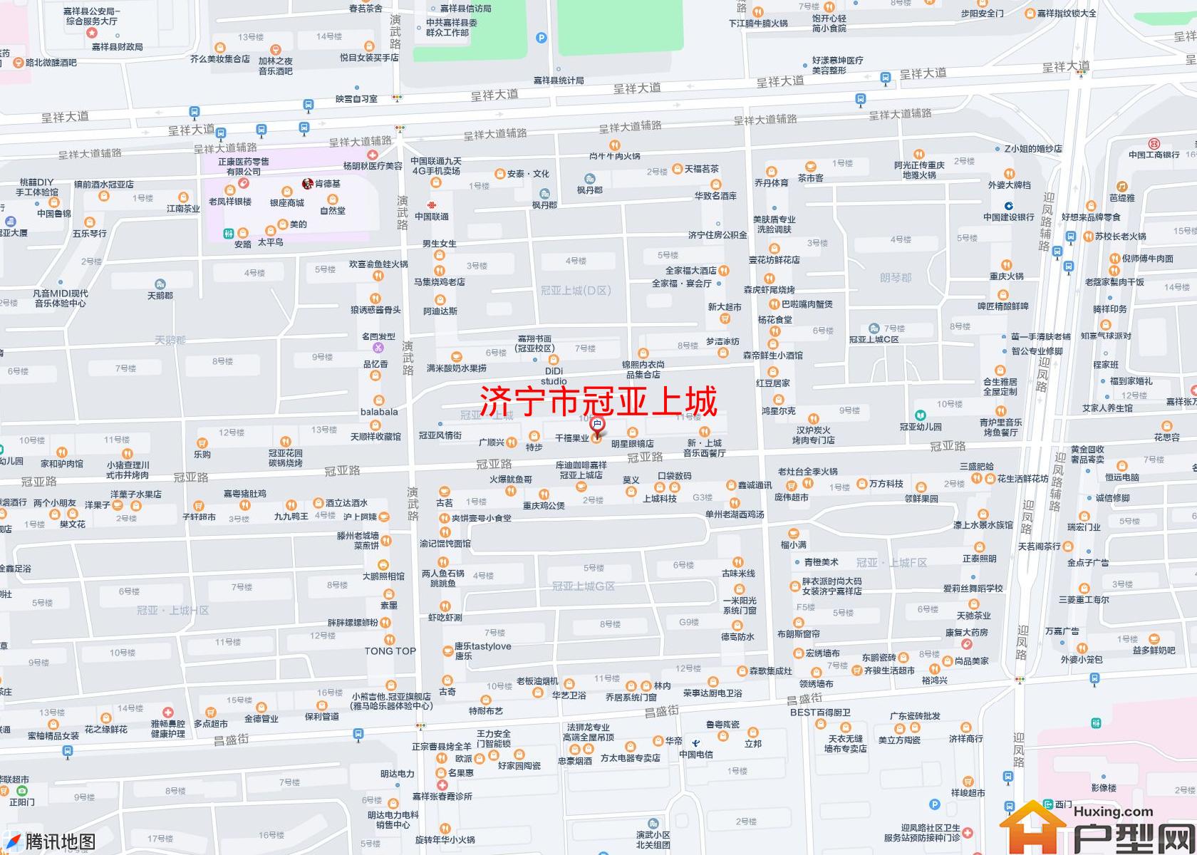 冠亚上城小区 - 户型网