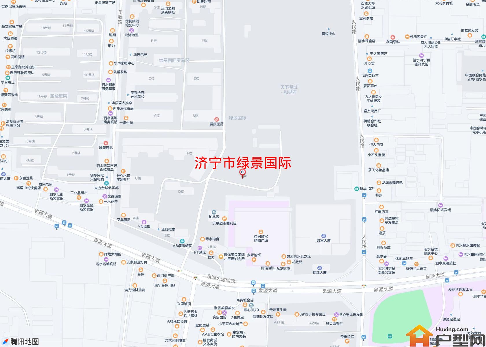 绿景国际小区 - 户型网