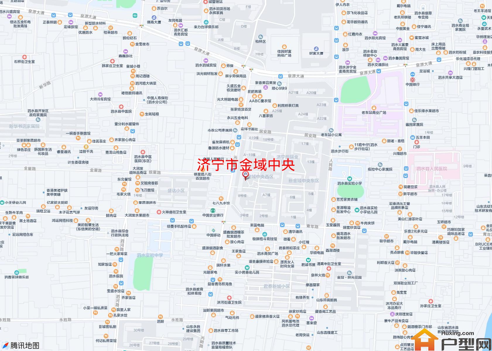 金域中央小区 - 户型网