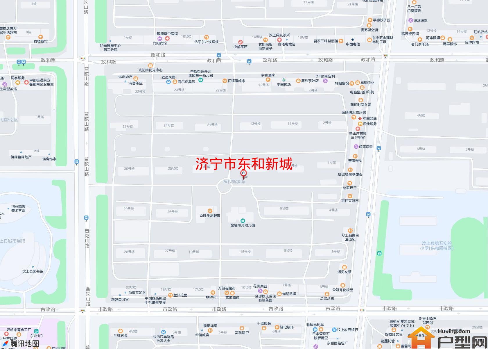 东和新城小区 - 户型网