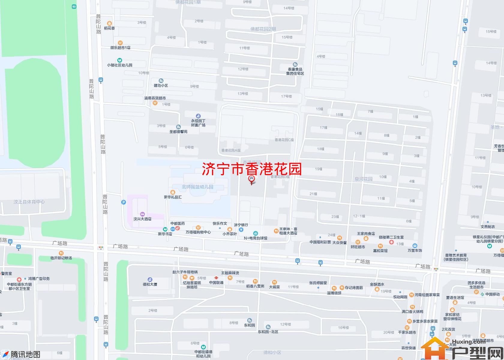 香港花园小区 - 户型网