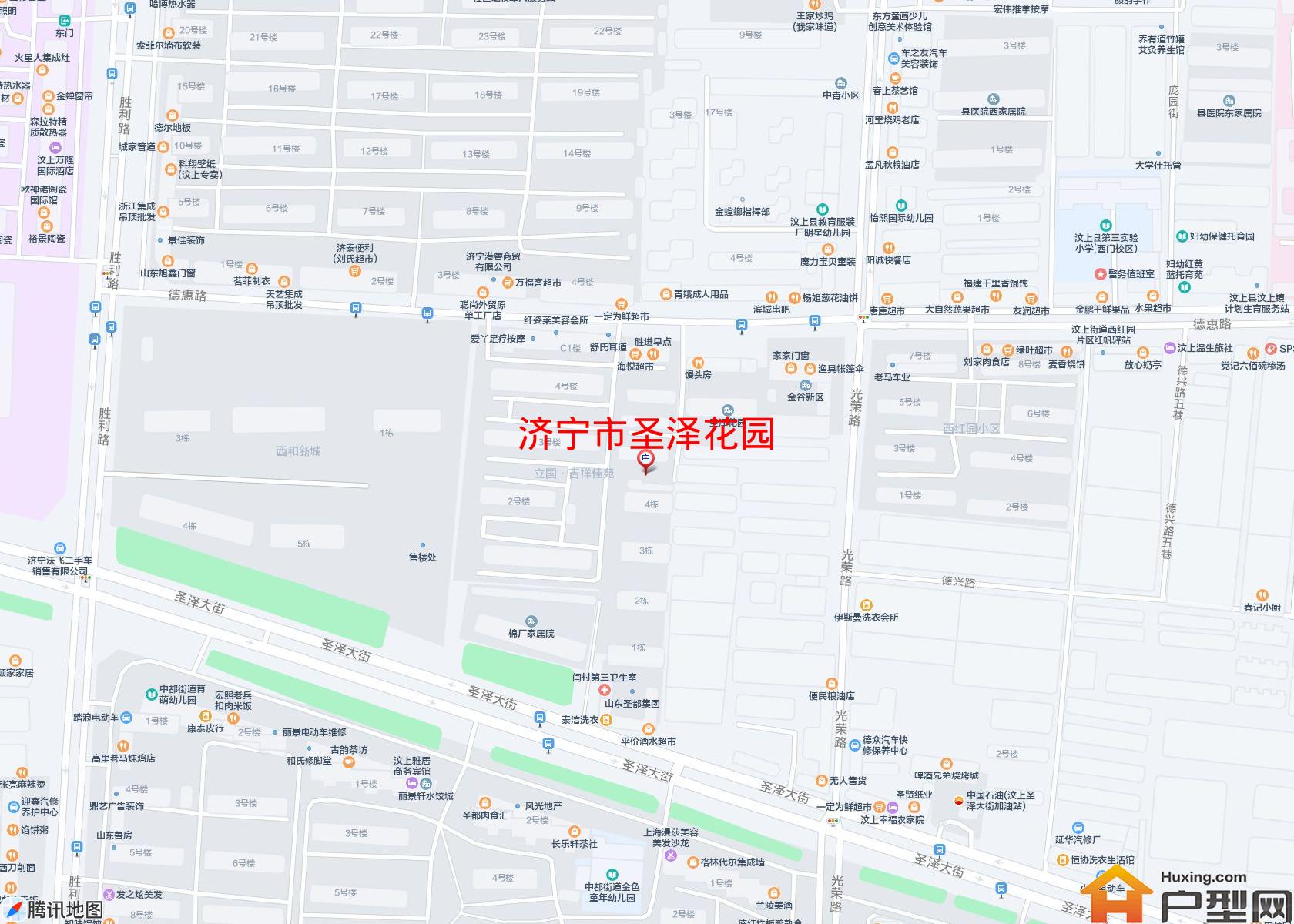 圣泽花园小区 - 户型网