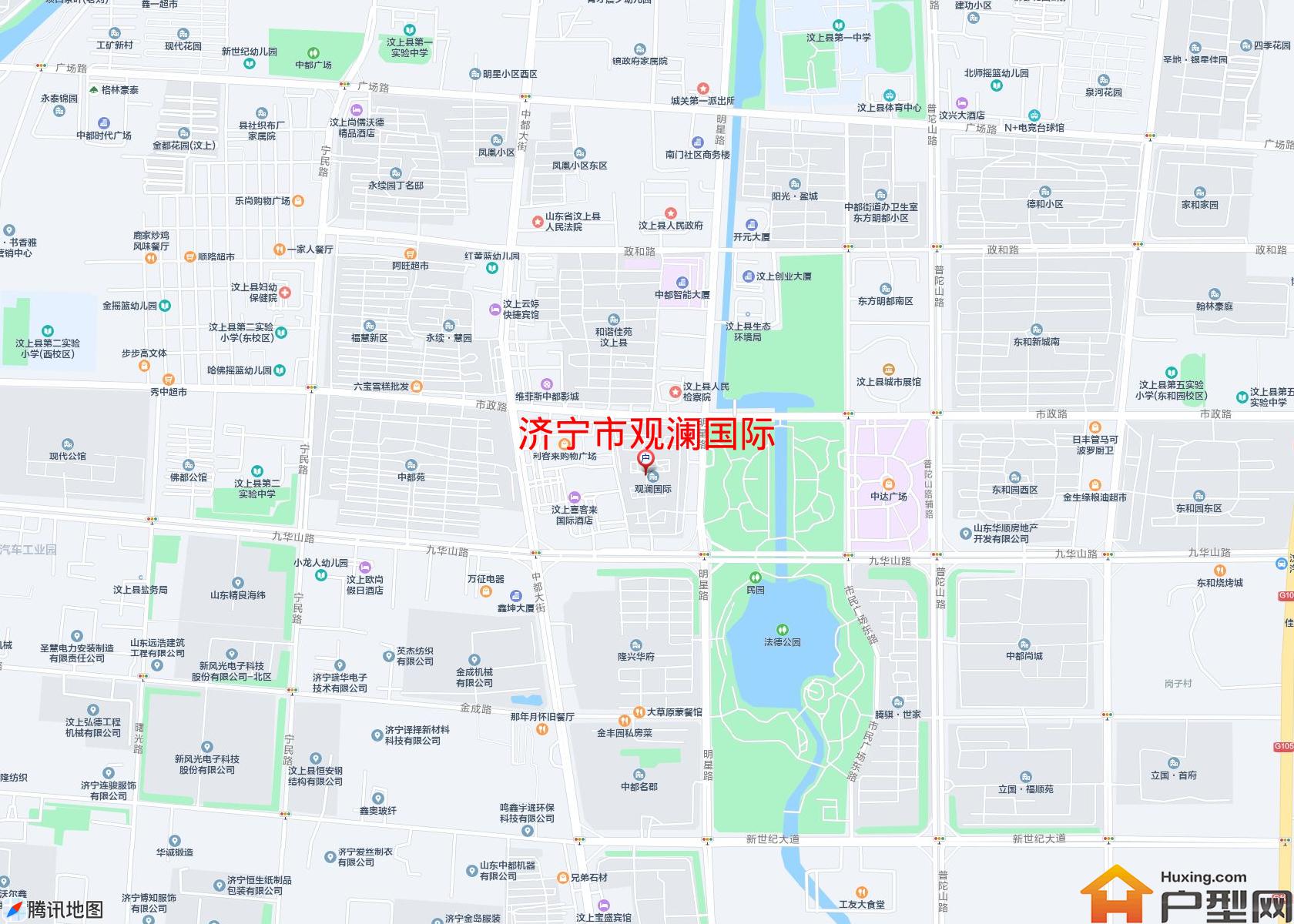 观澜国际小区 - 户型网
