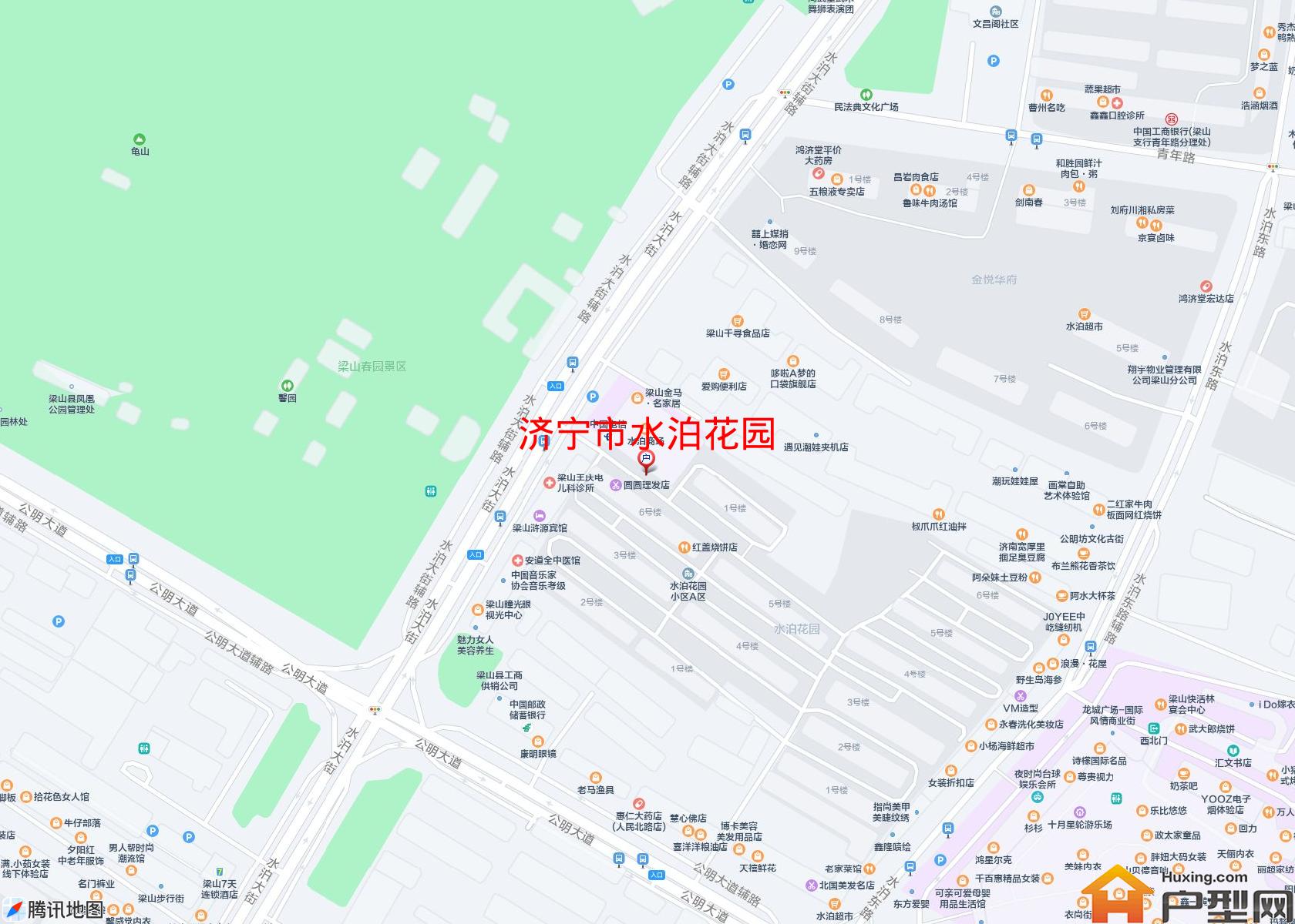 水泊花园小区 - 户型网