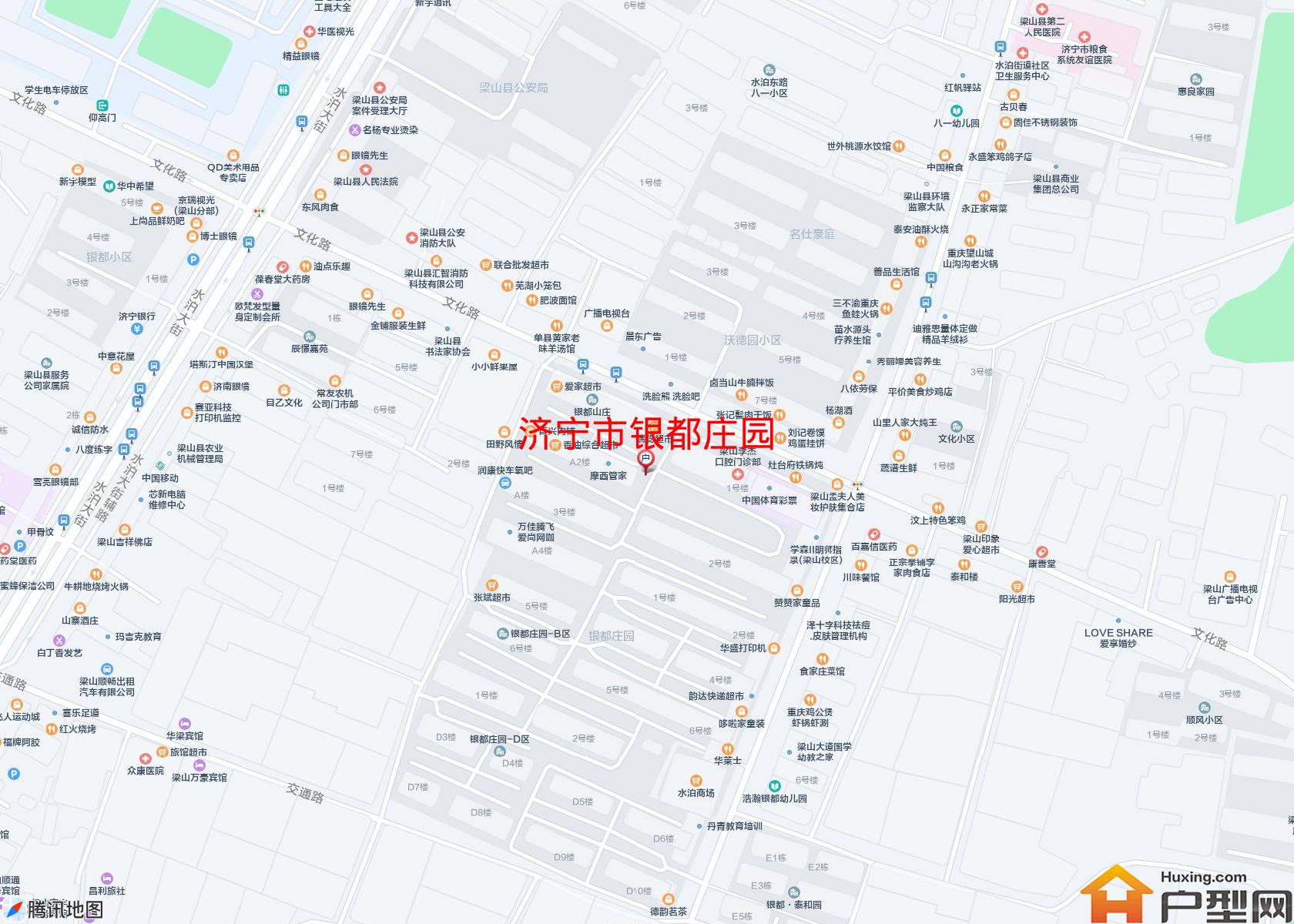 银都庄园小区 - 户型网