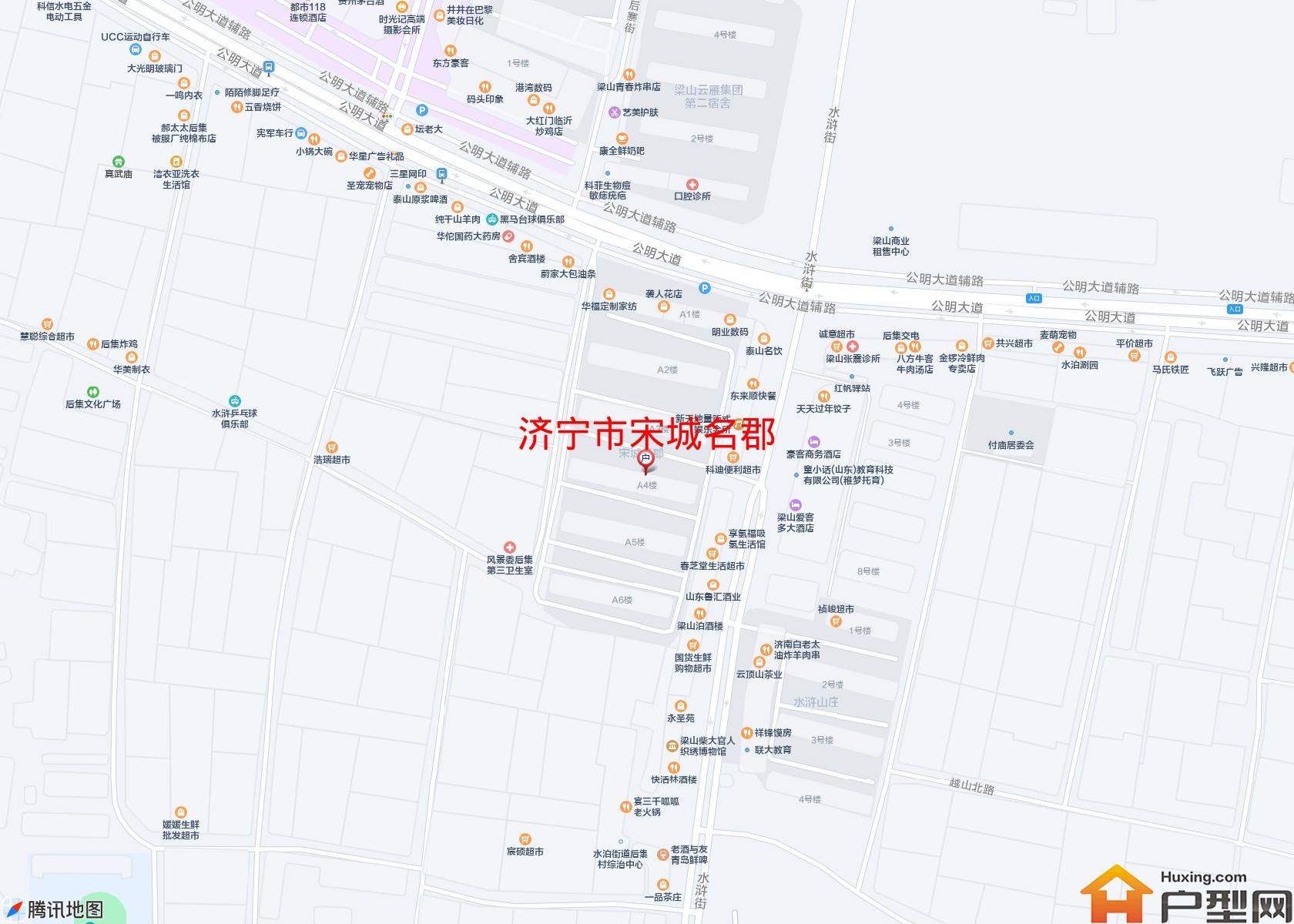 宋城名郡小区 - 户型网