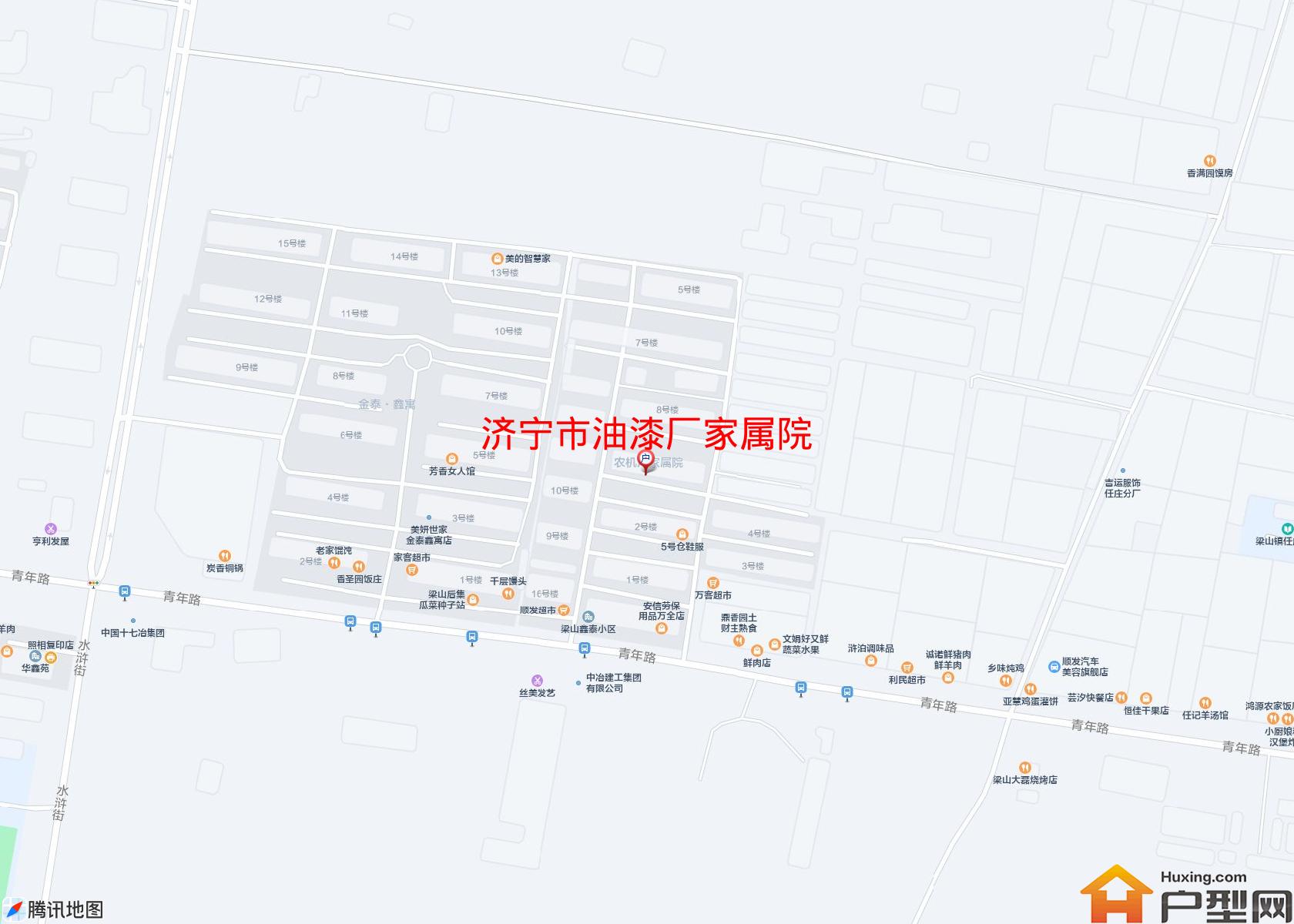 油漆厂家属院小区 - 户型网