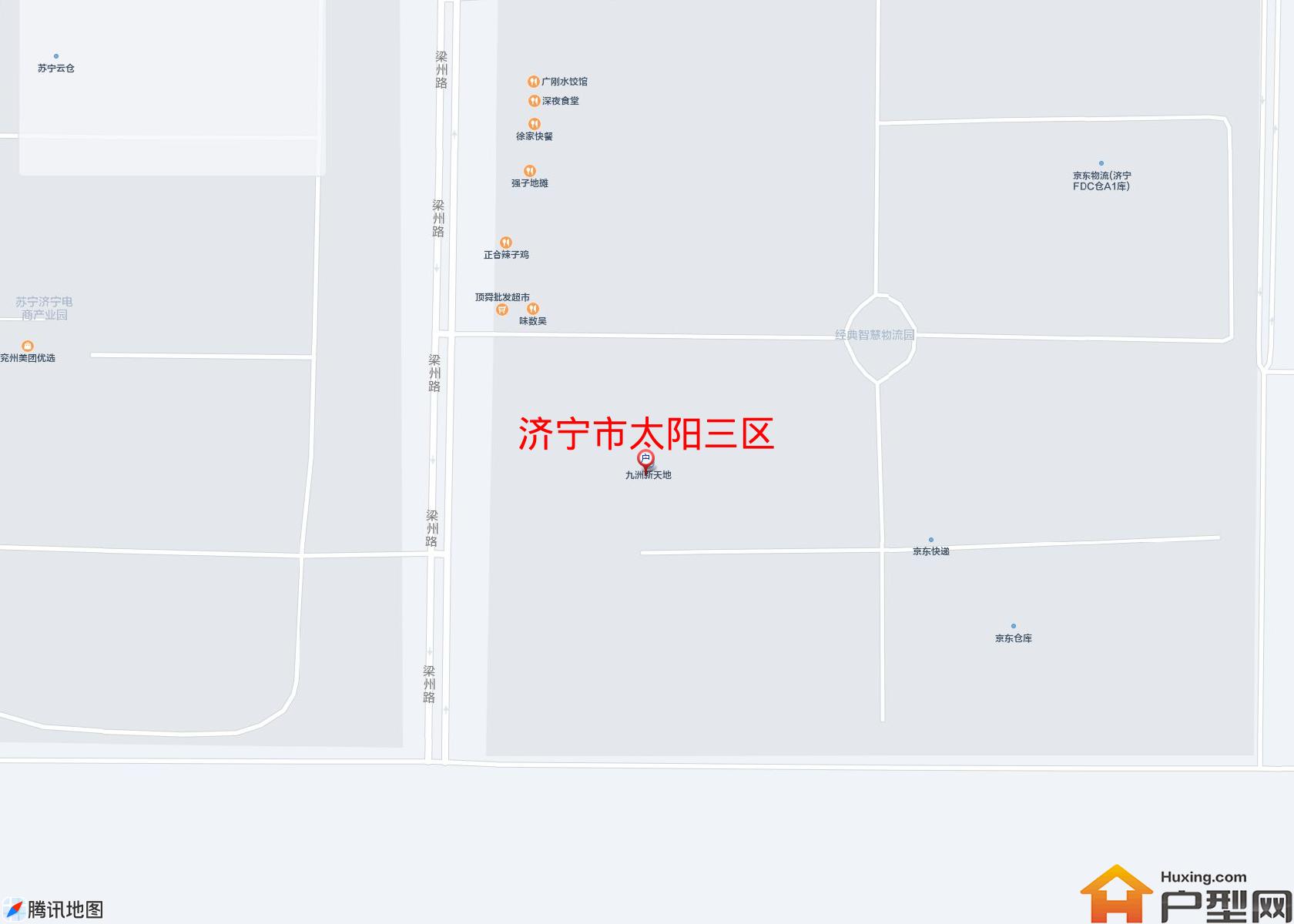 太阳三区小区 - 户型网