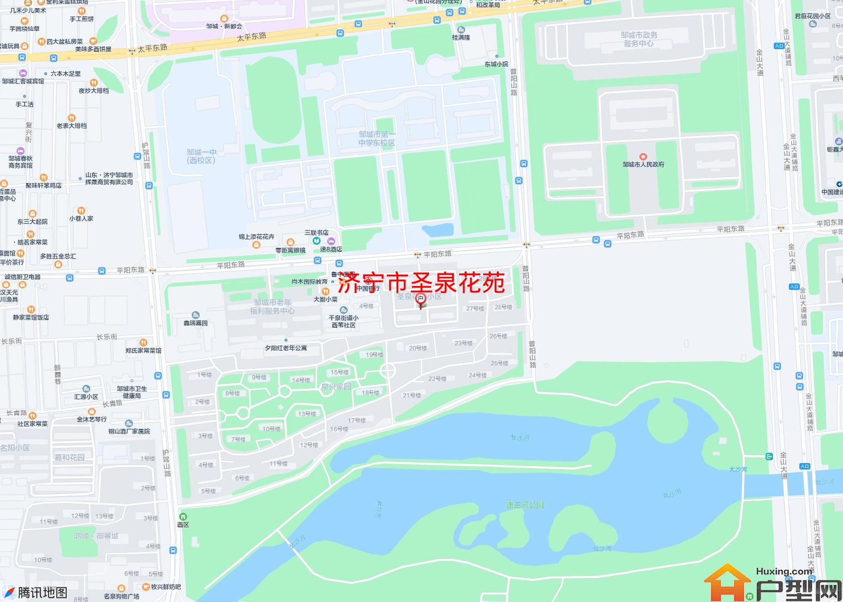 圣泉花苑小区 - 户型网