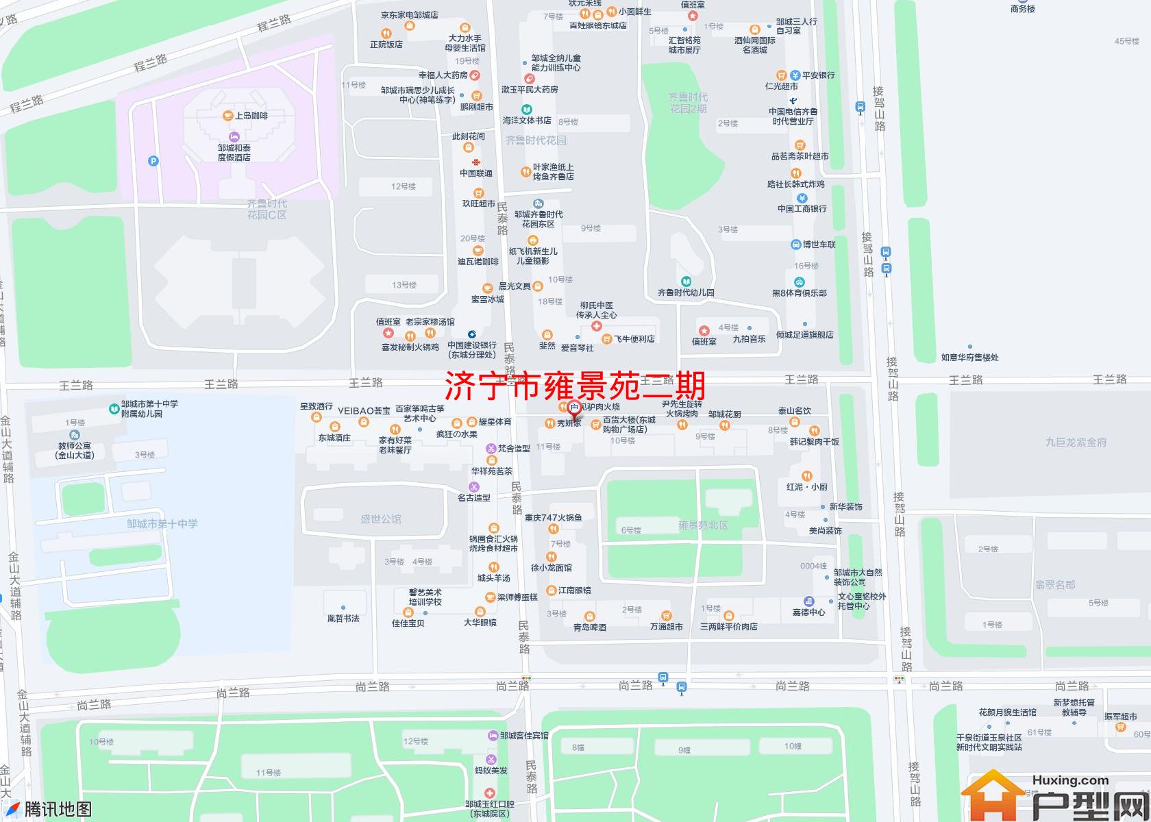 雍景苑二期小区 - 户型网