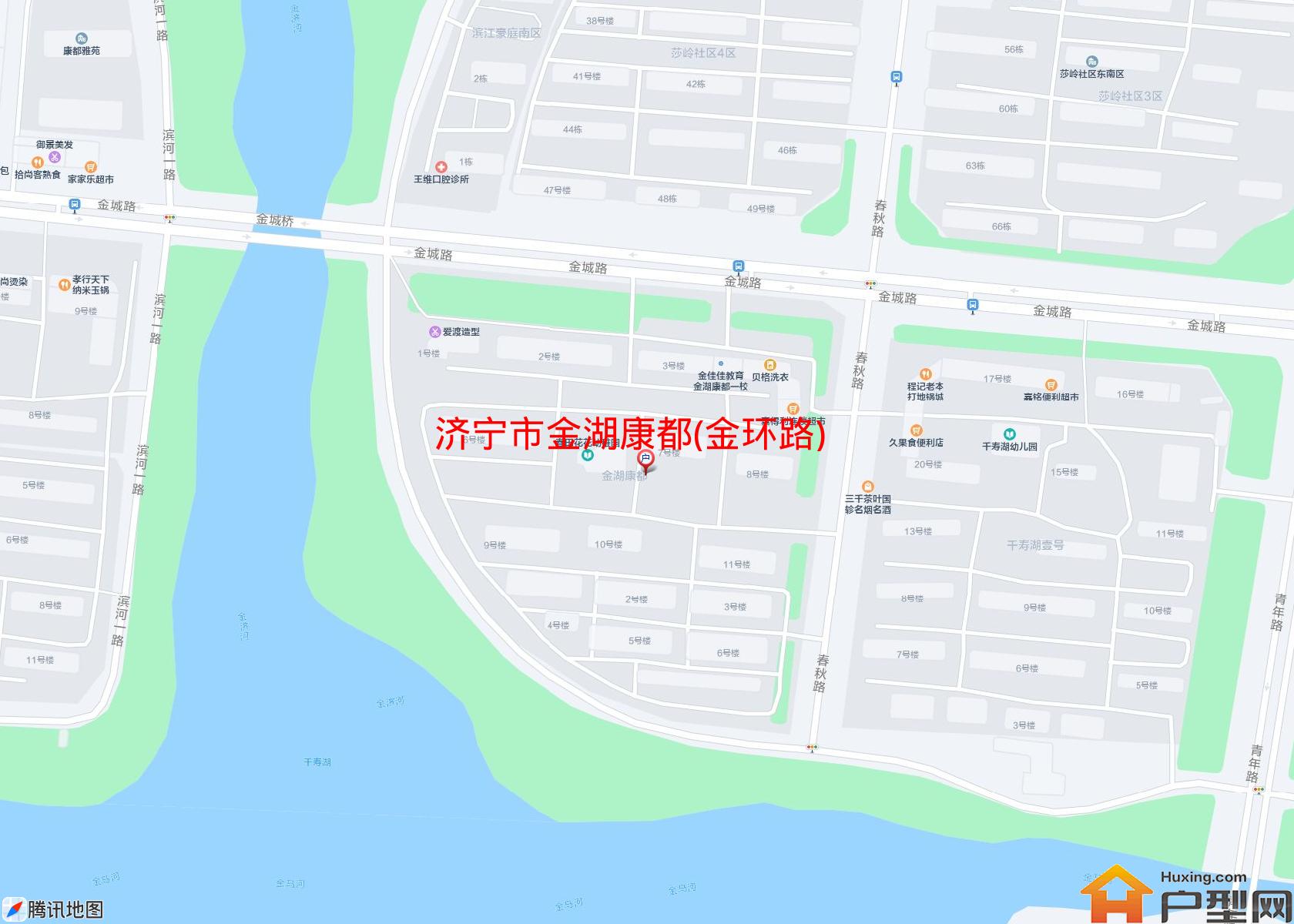 金湖康都(金环路)小区 - 户型网
