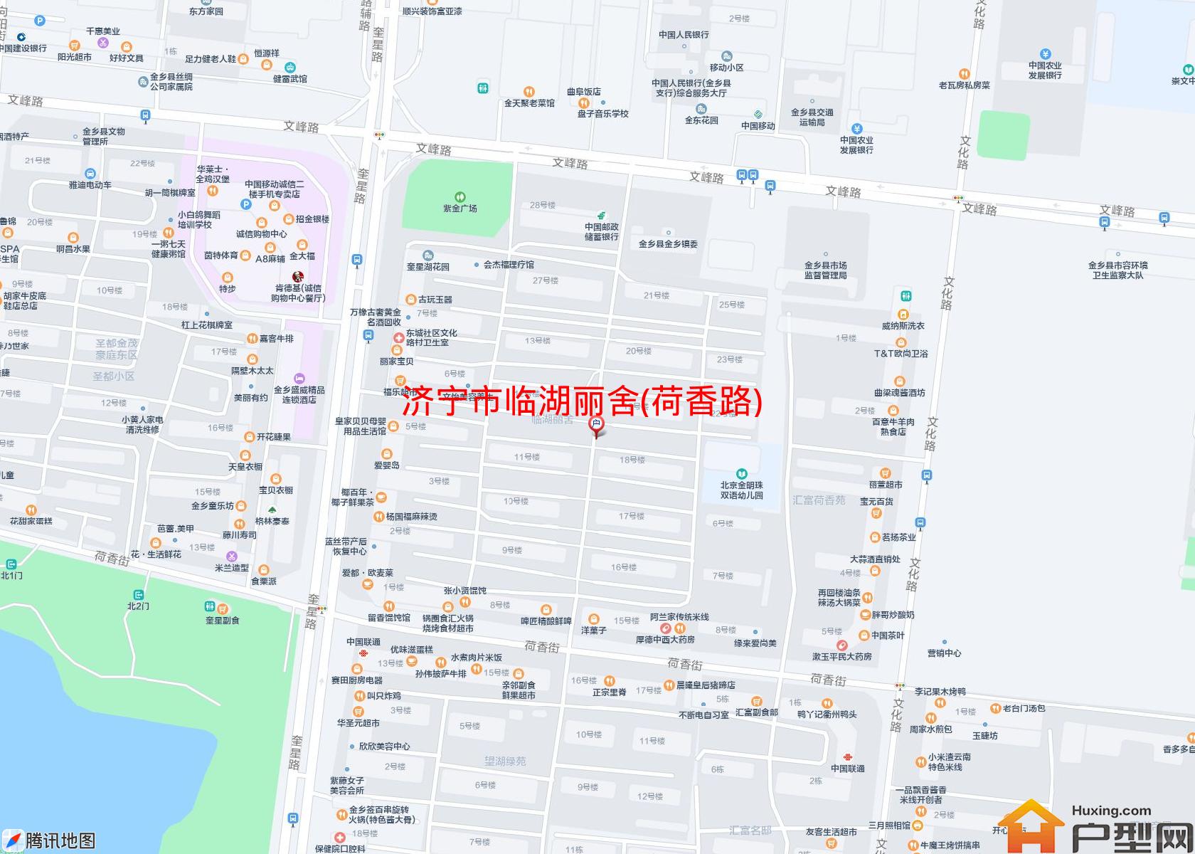 临湖丽舍(荷香路)小区 - 户型网