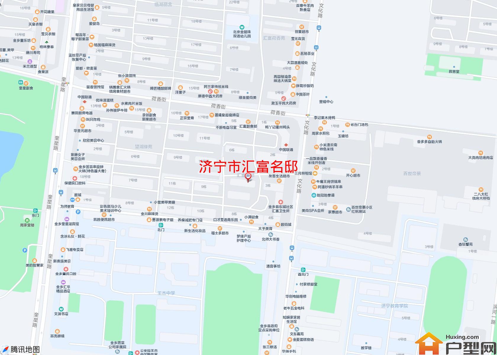 汇富名邸小区 - 户型网